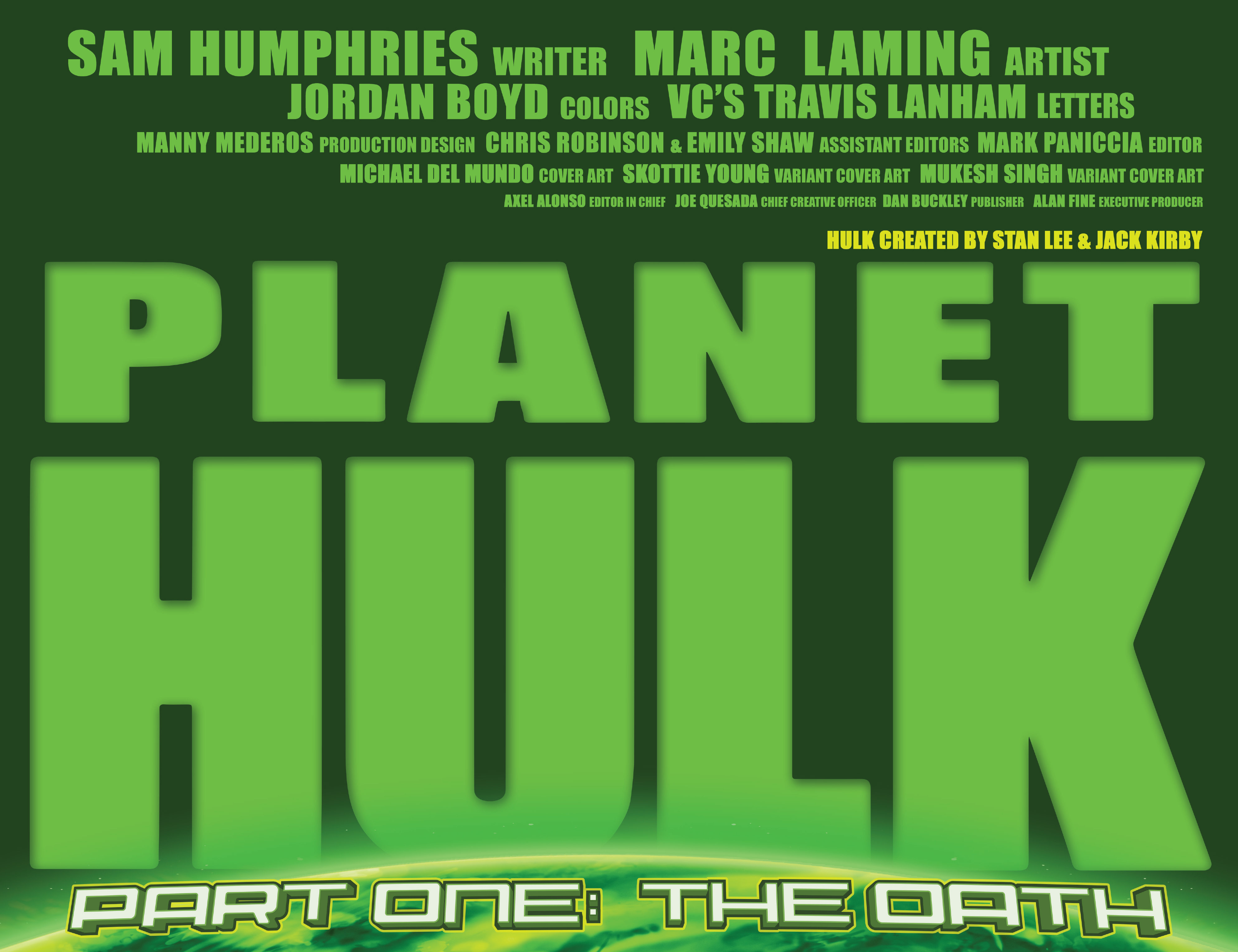 Read online Planet Hulk comic -  Issue #1 - 10