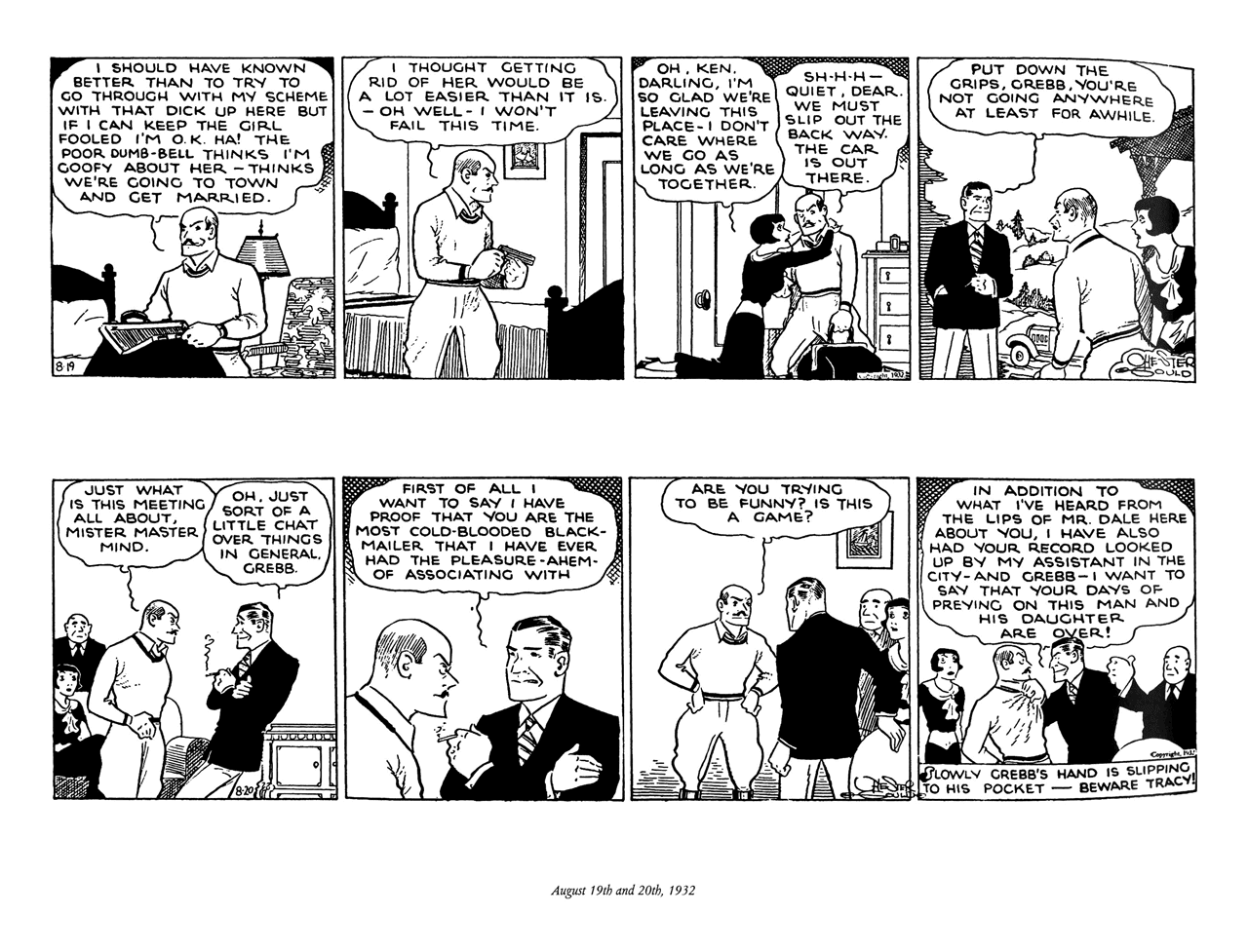 Read online The Complete Chester Gould's Dick Tracy comic -  Issue # TPB 1 (Part 1) - 170