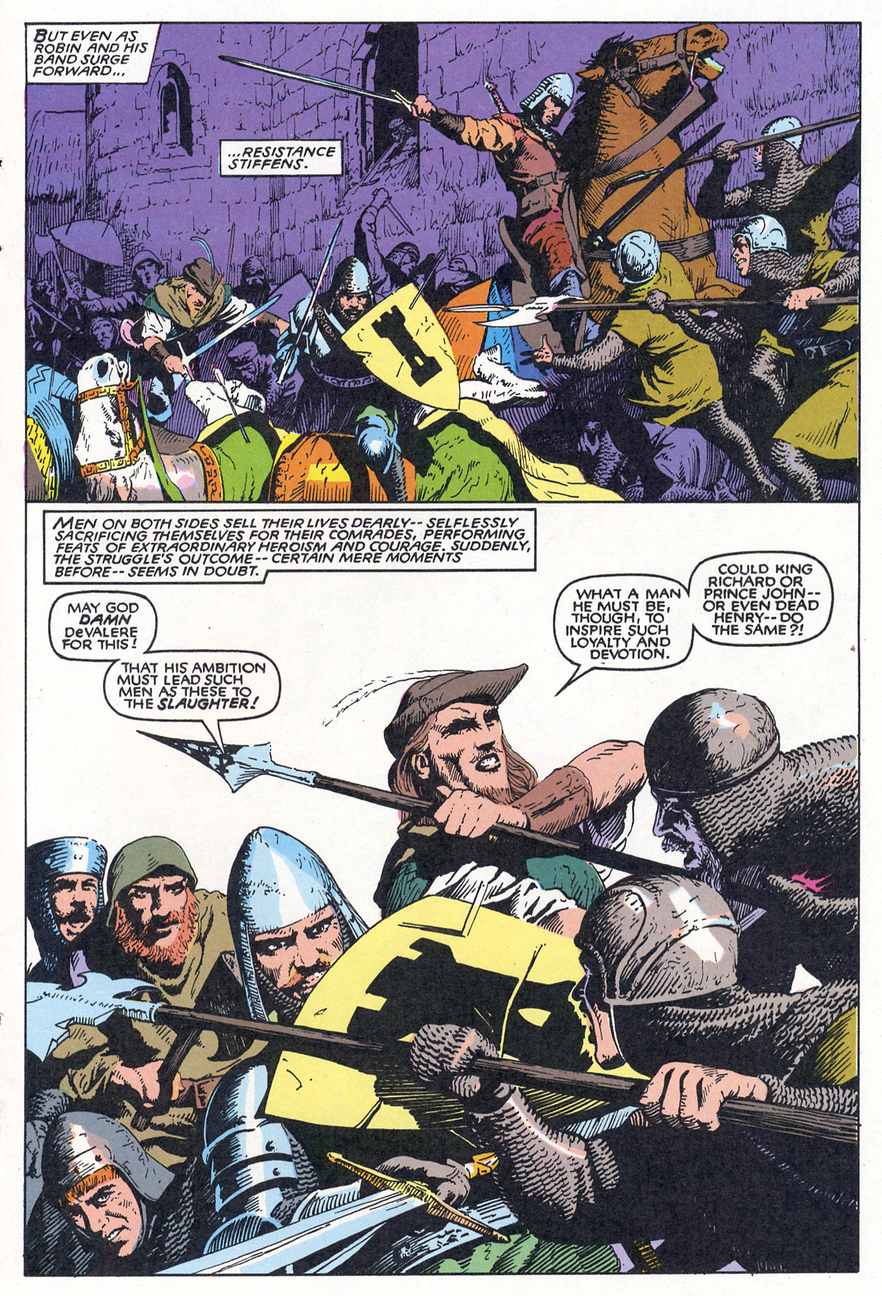 Read online The Black Dragon comic -  Issue #5 - 21