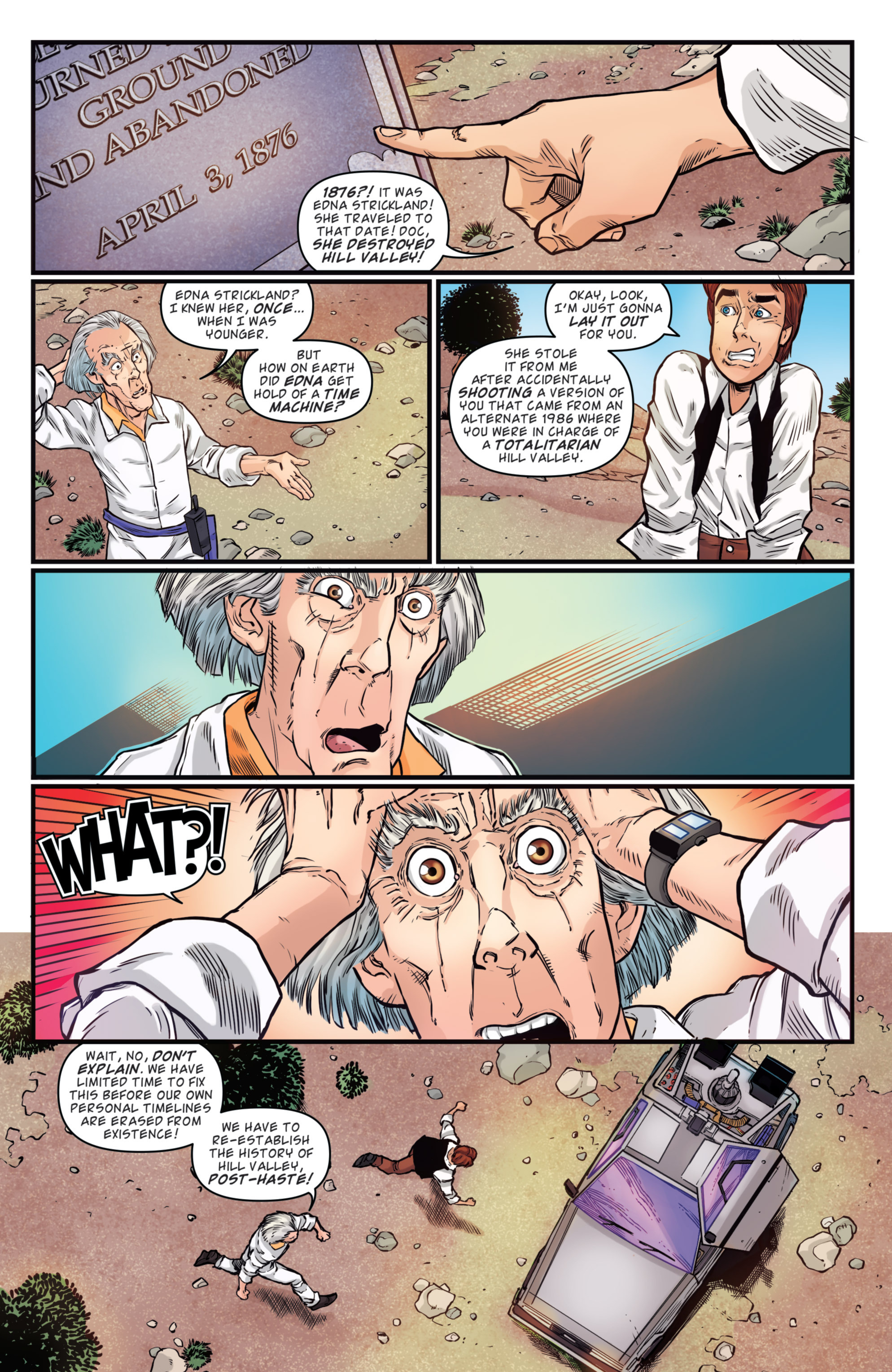Read online Back to the Future: Citizen Brown comic -  Issue #5 - 13