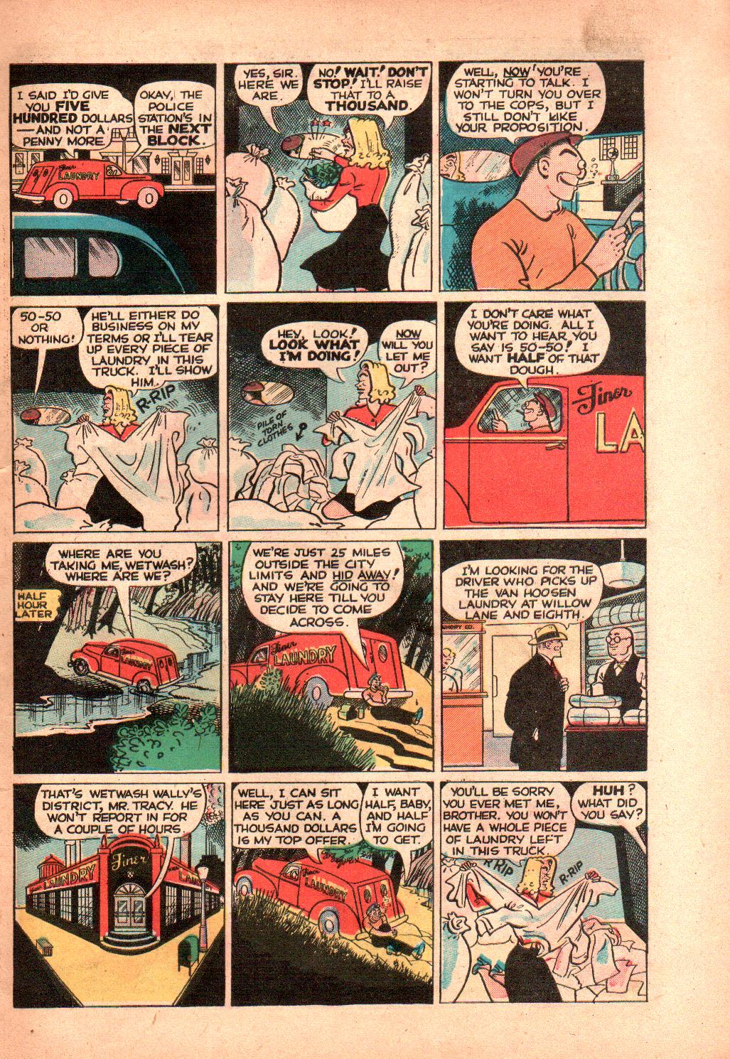 Read online Dick Tracy comic -  Issue #36 - 9