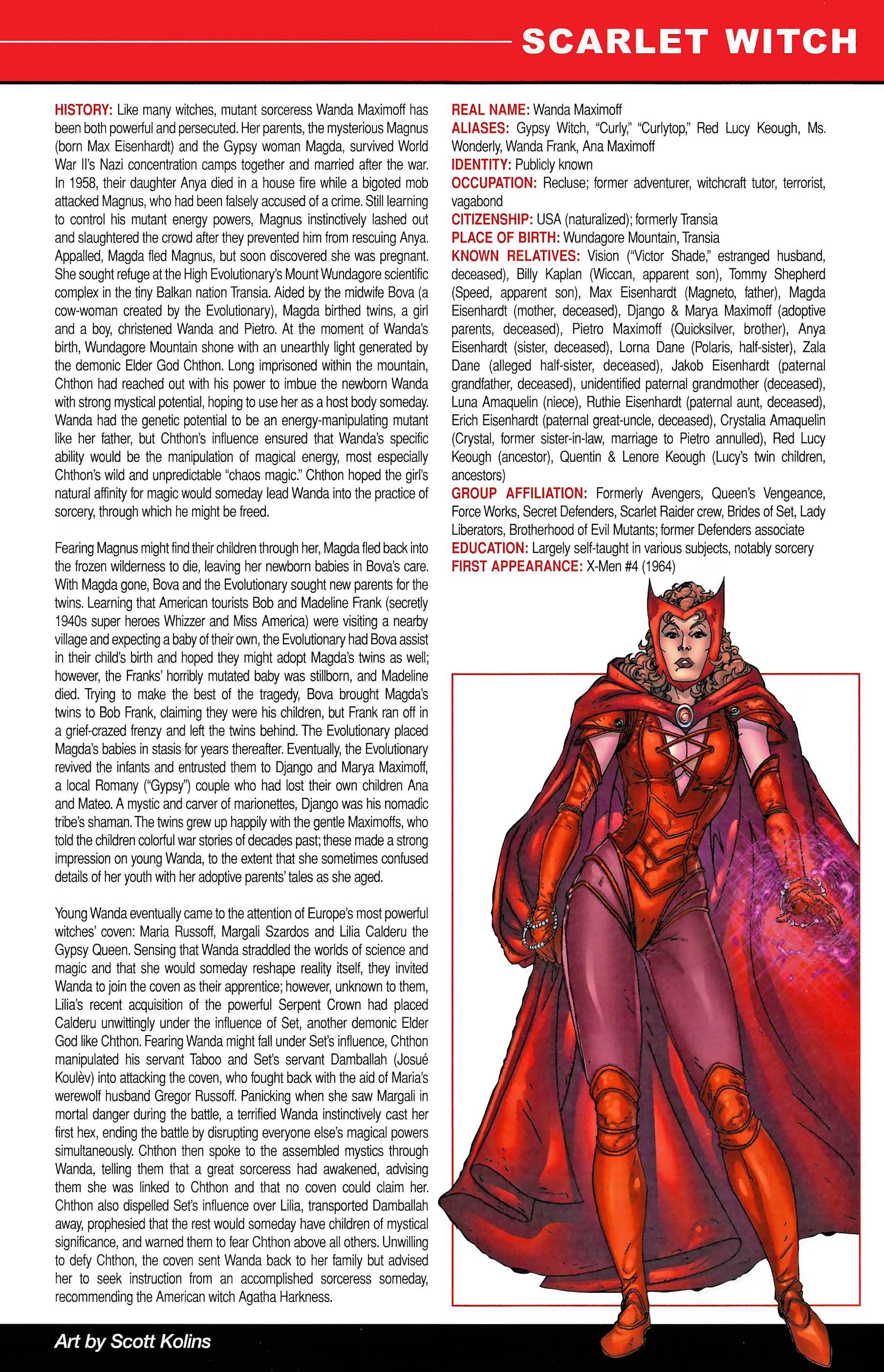 Read online Official Handbook of the Marvel Universe A to Z comic -  Issue # TPB 10 (Part 1) - 47