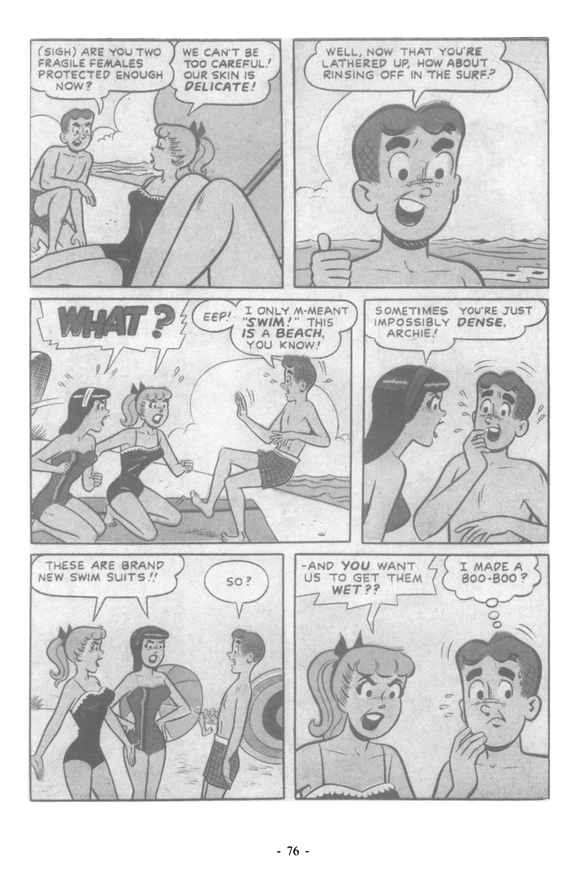 Read online Best of Betty and Veronica Summer Fun comic -  Issue # TPB (Part 1) - 101