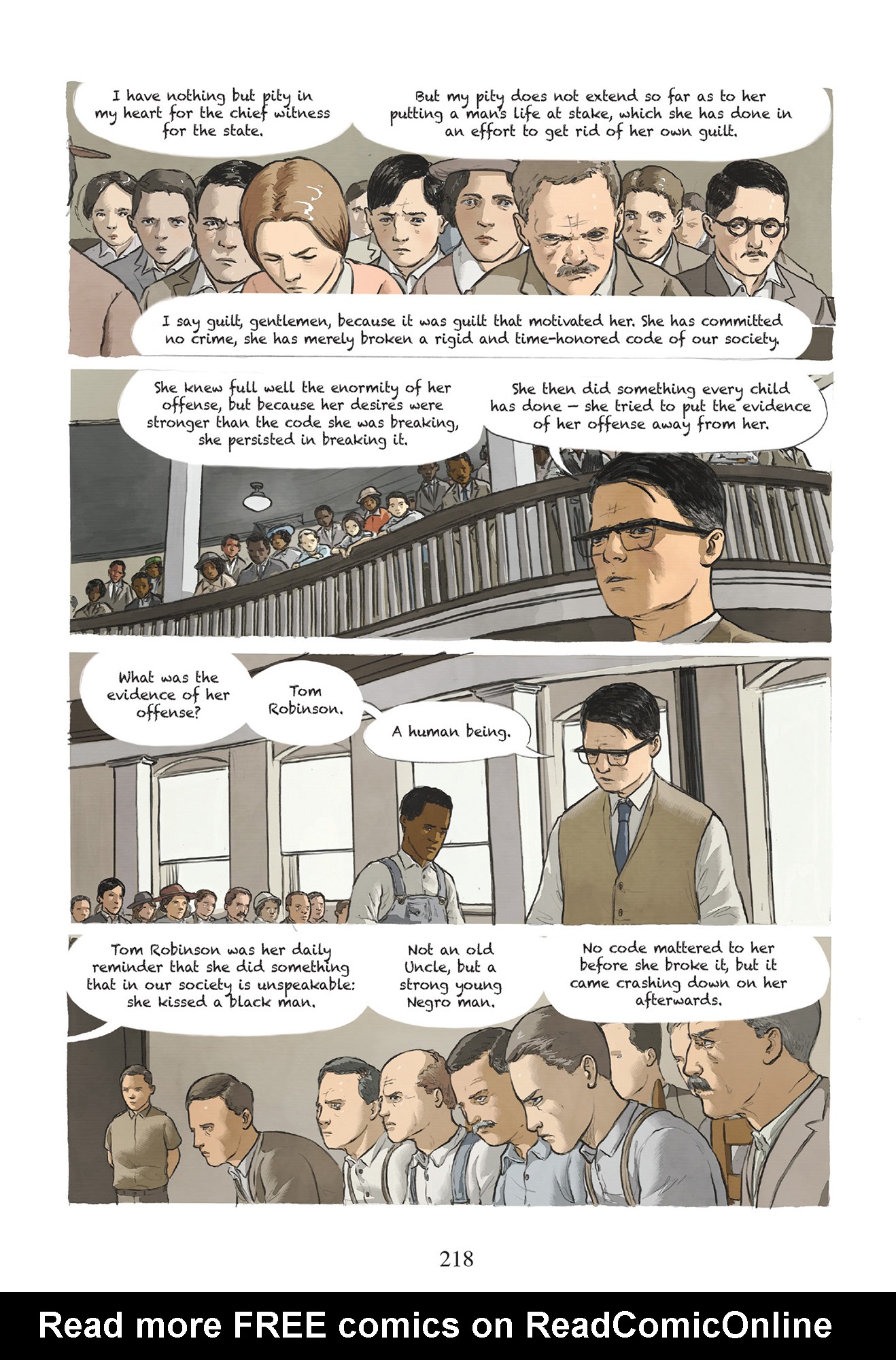 Read online To Kill a Mockingbird: A Graphic Novel comic -  Issue # TPB (Part 3) - 32