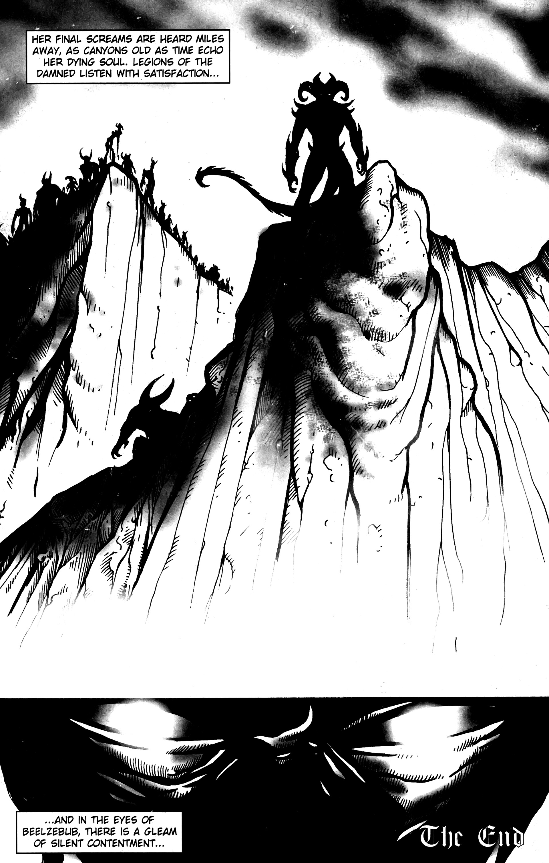 Read online Warrior Nun: Black & White comic -  Issue #20 - 27