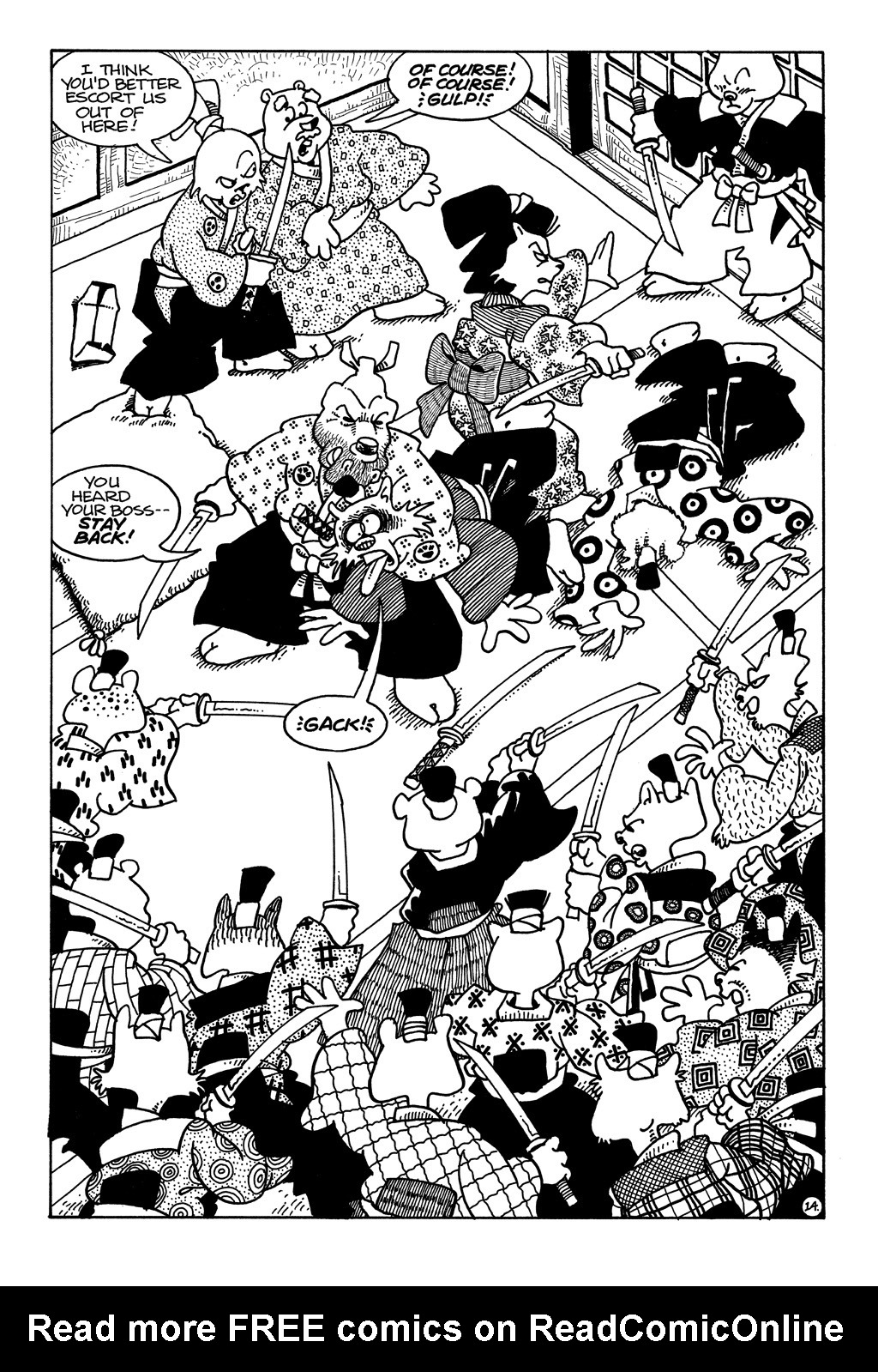 Read online Usagi Yojimbo (1987) comic -  Issue #37 - 16