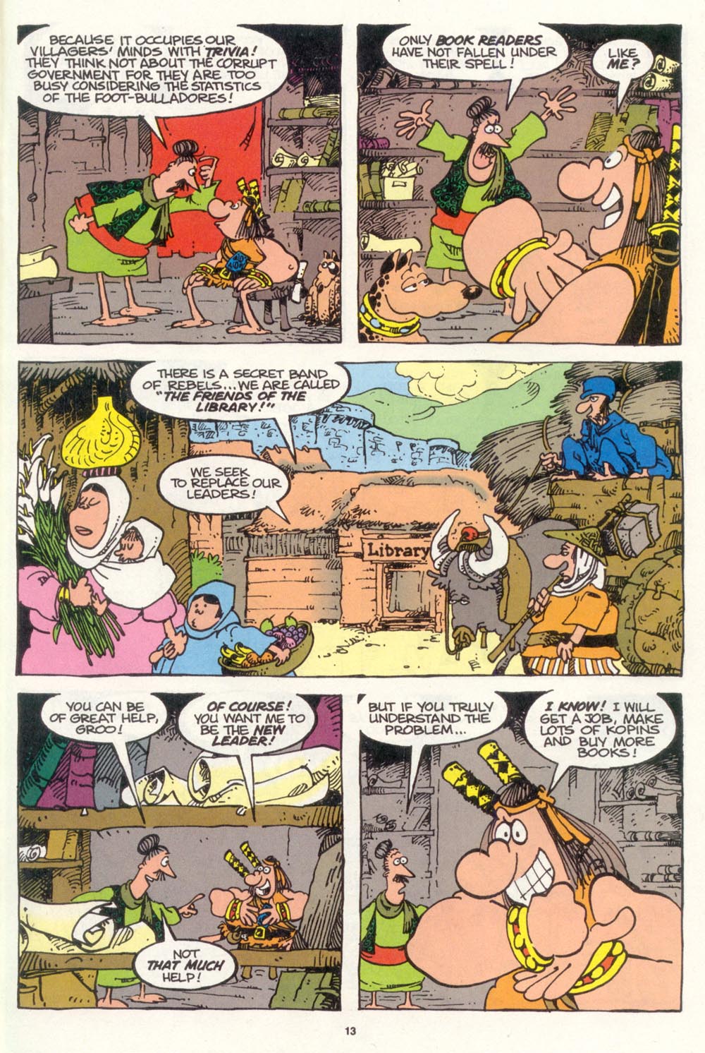 Read online Sergio Aragonés Groo the Wanderer comic -  Issue #106 - 15