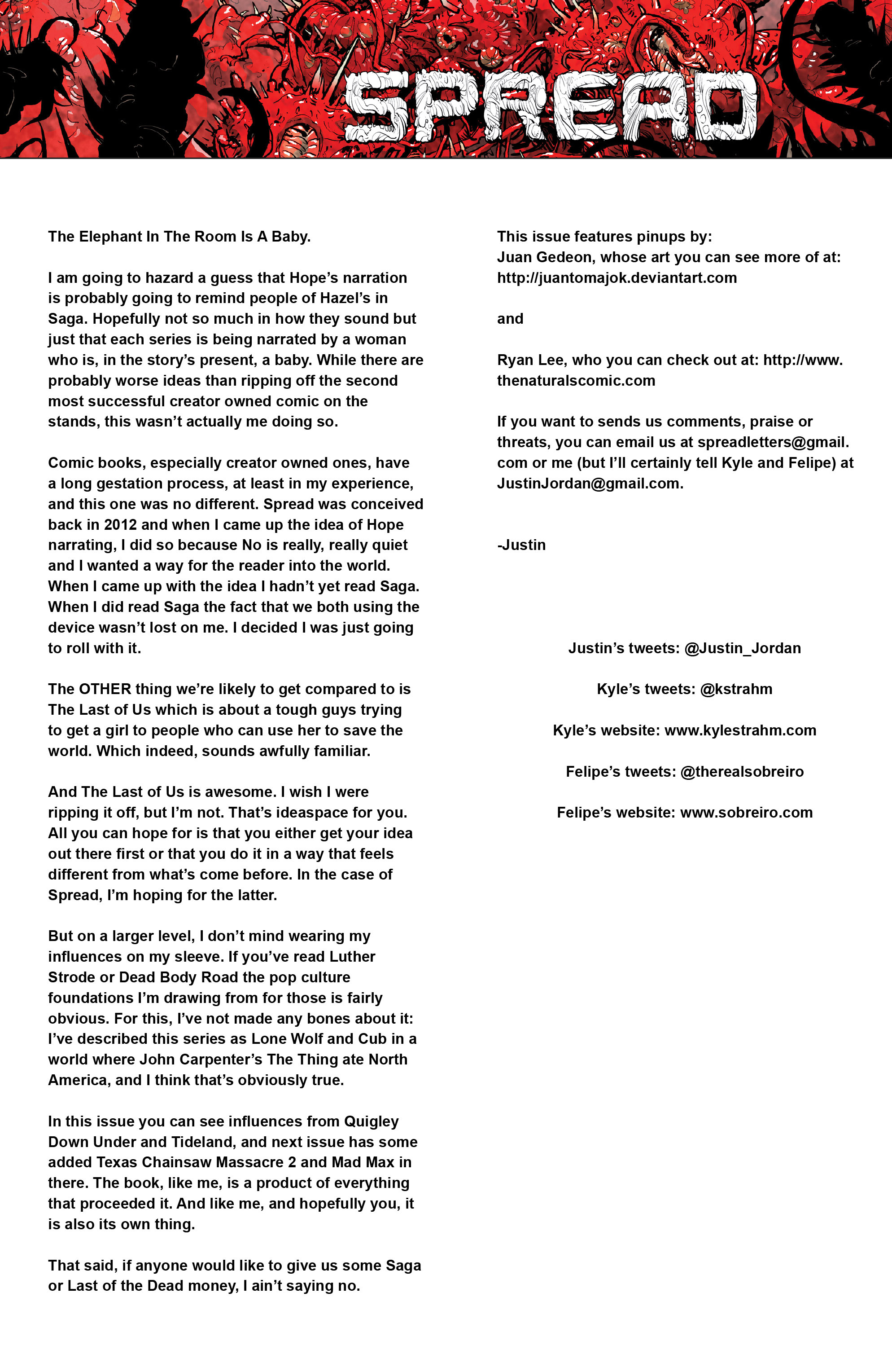 Read online Spread comic -  Issue #2 - 23