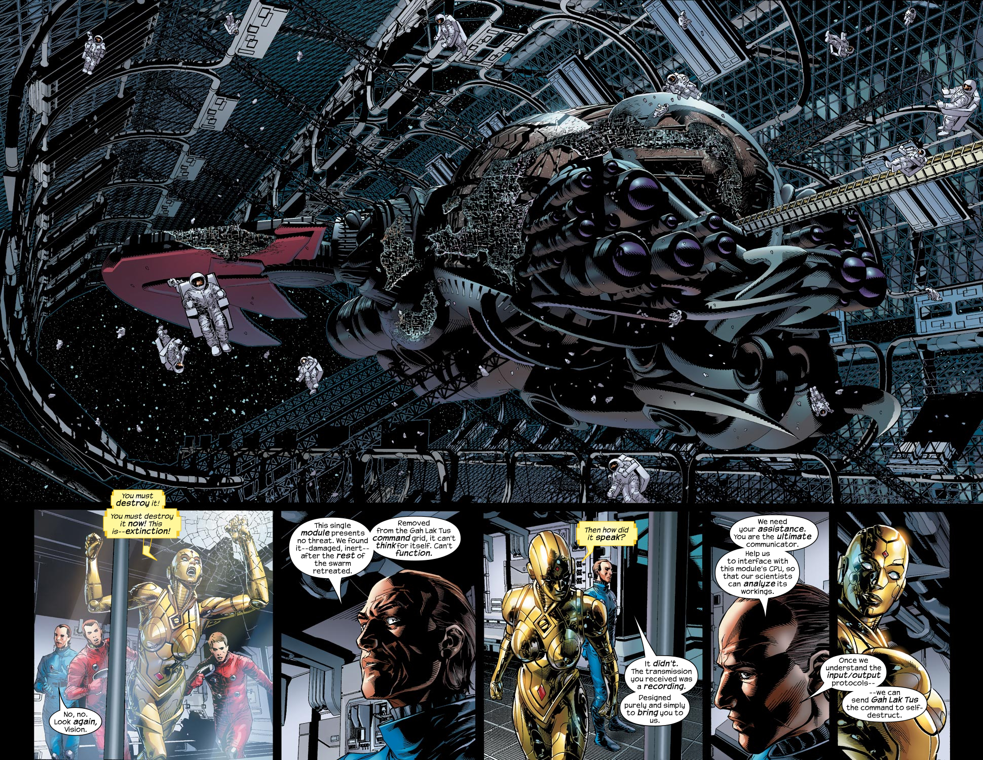 Read online Ultimate Vision comic -  Issue #1 - 15