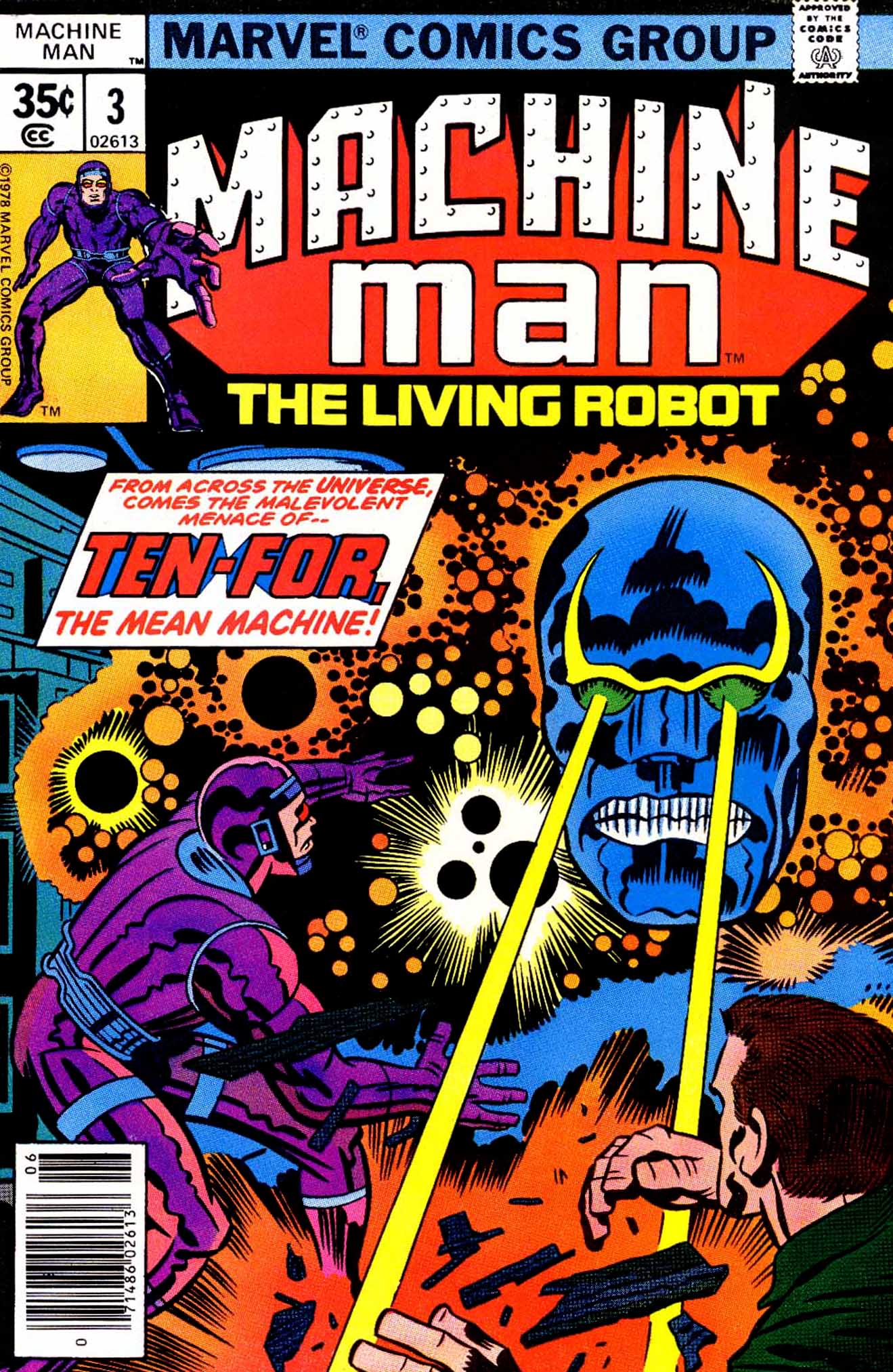 Read online Machine Man (1978) comic -  Issue #3 - 1
