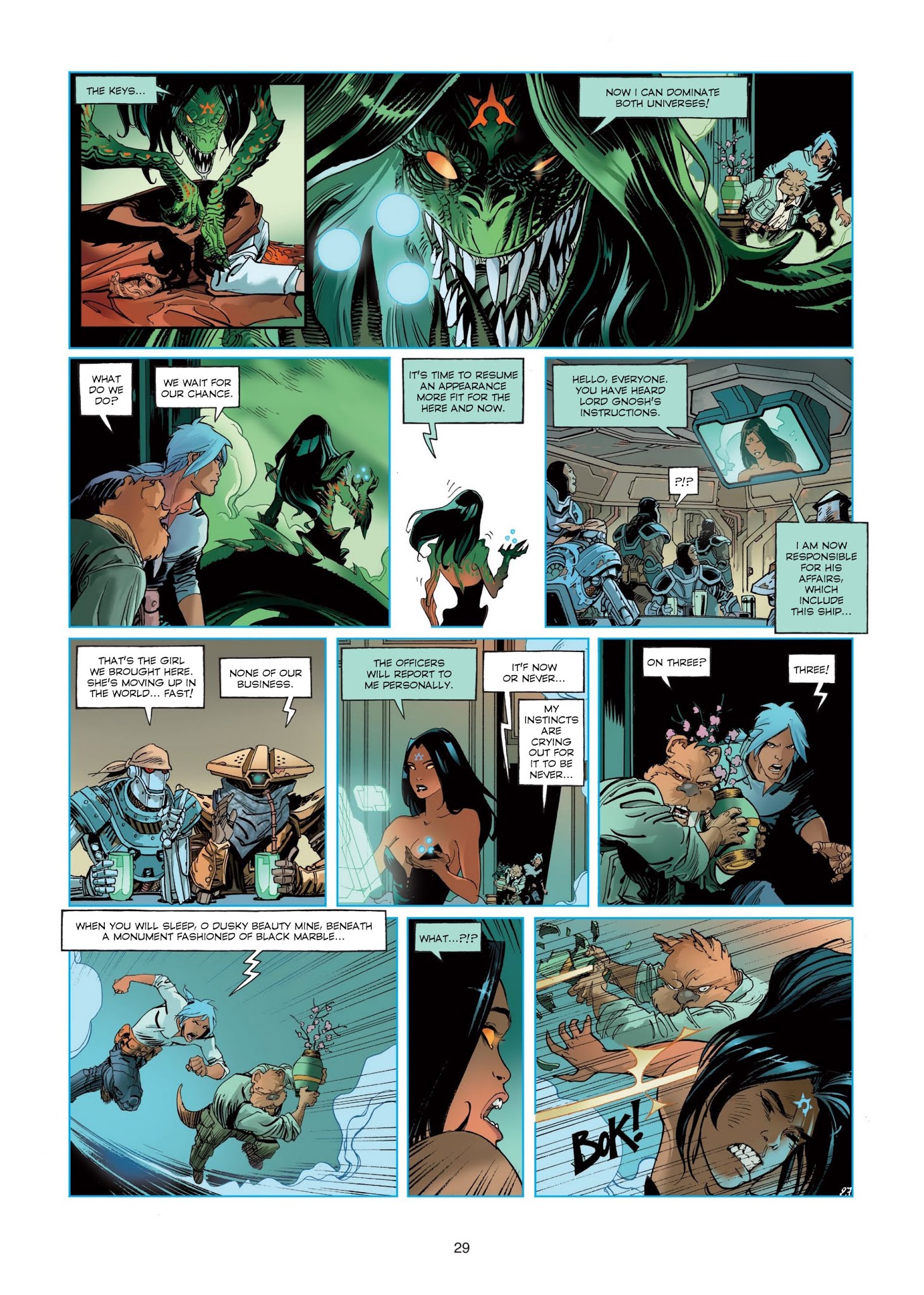 Read online Ythaq comic -  Issue #12 - 29