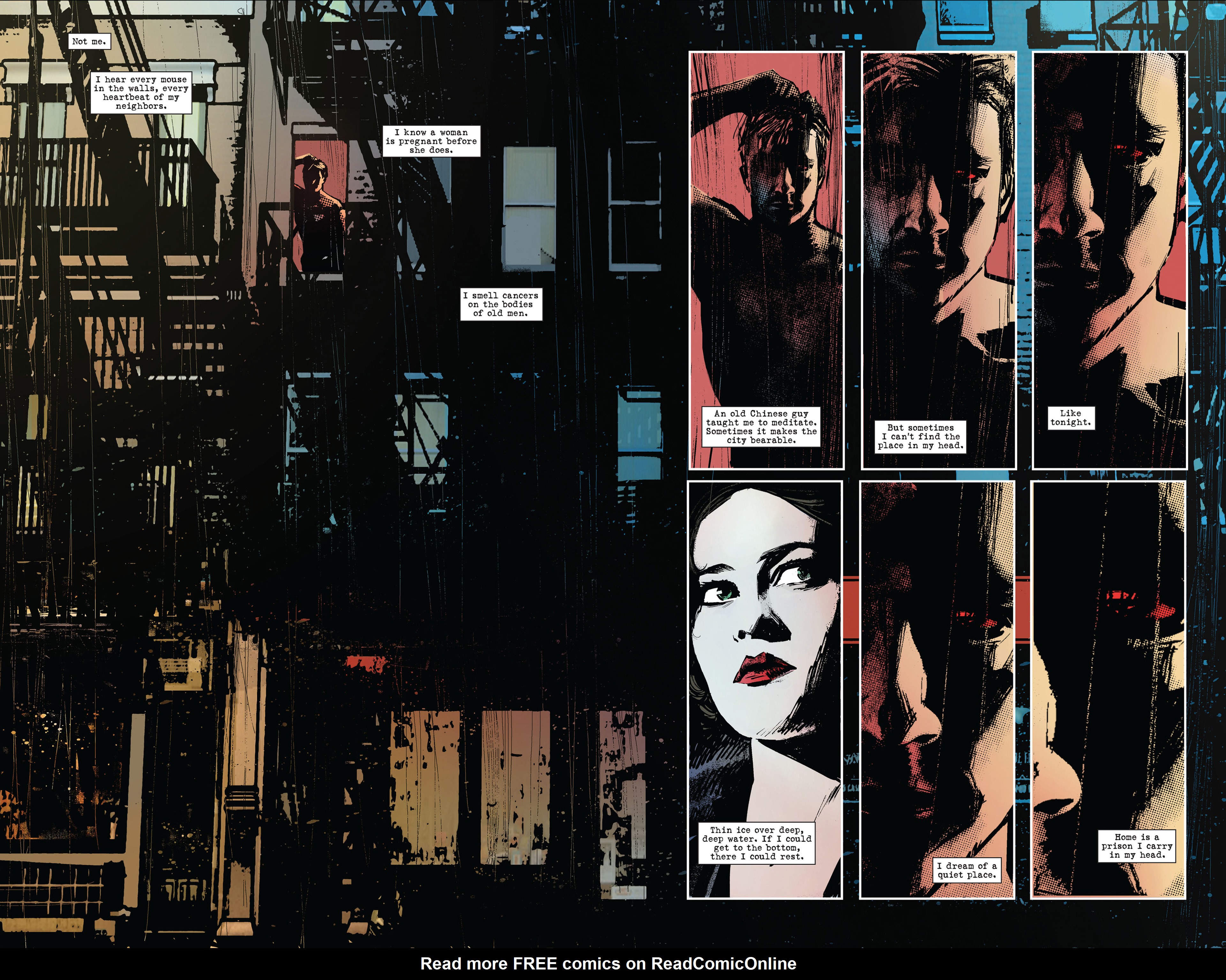 Read online Daredevil Noir comic -  Issue #1 - 15