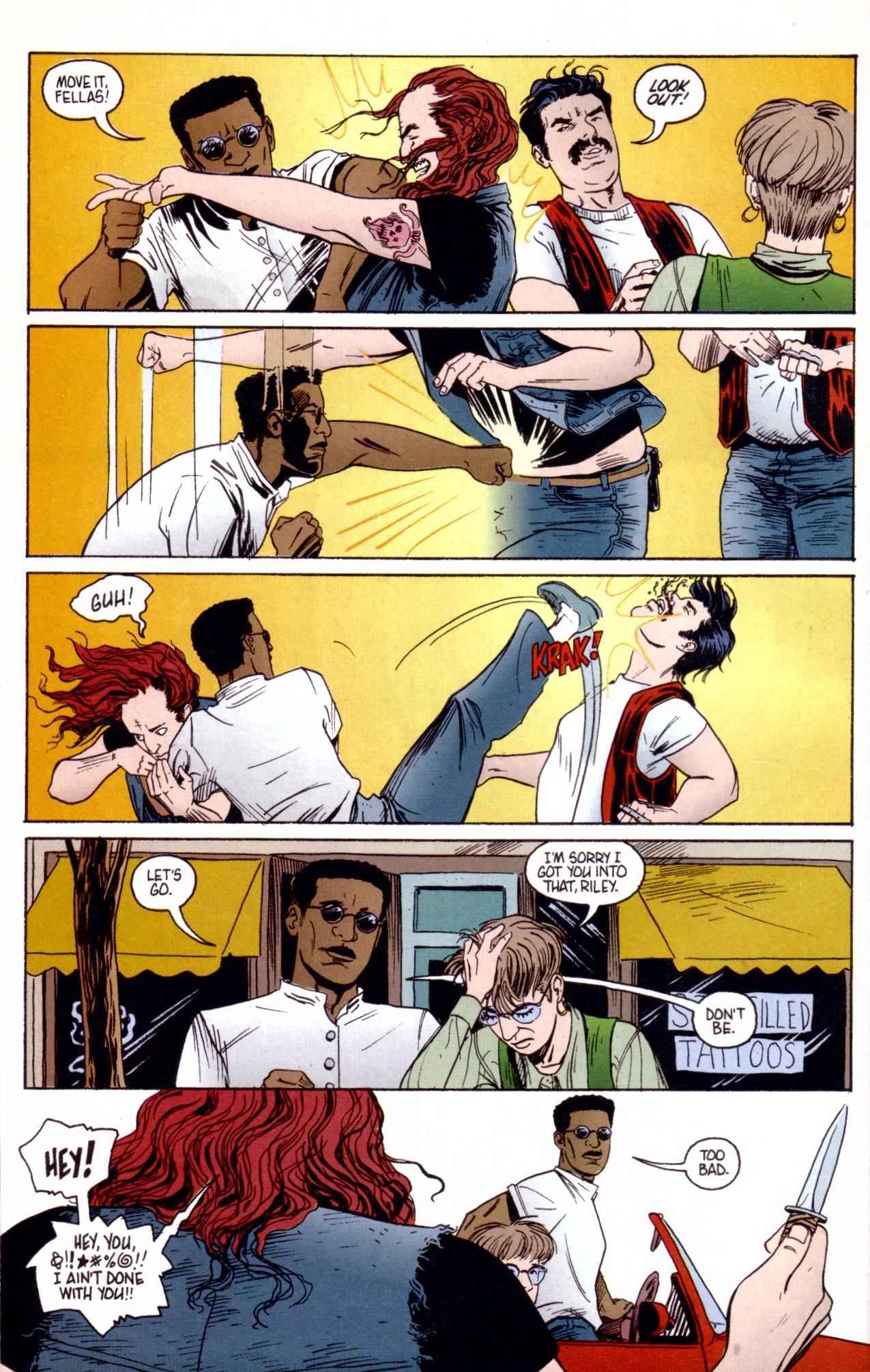 Read online Badger: Shattered Mirror comic -  Issue #3 - 16