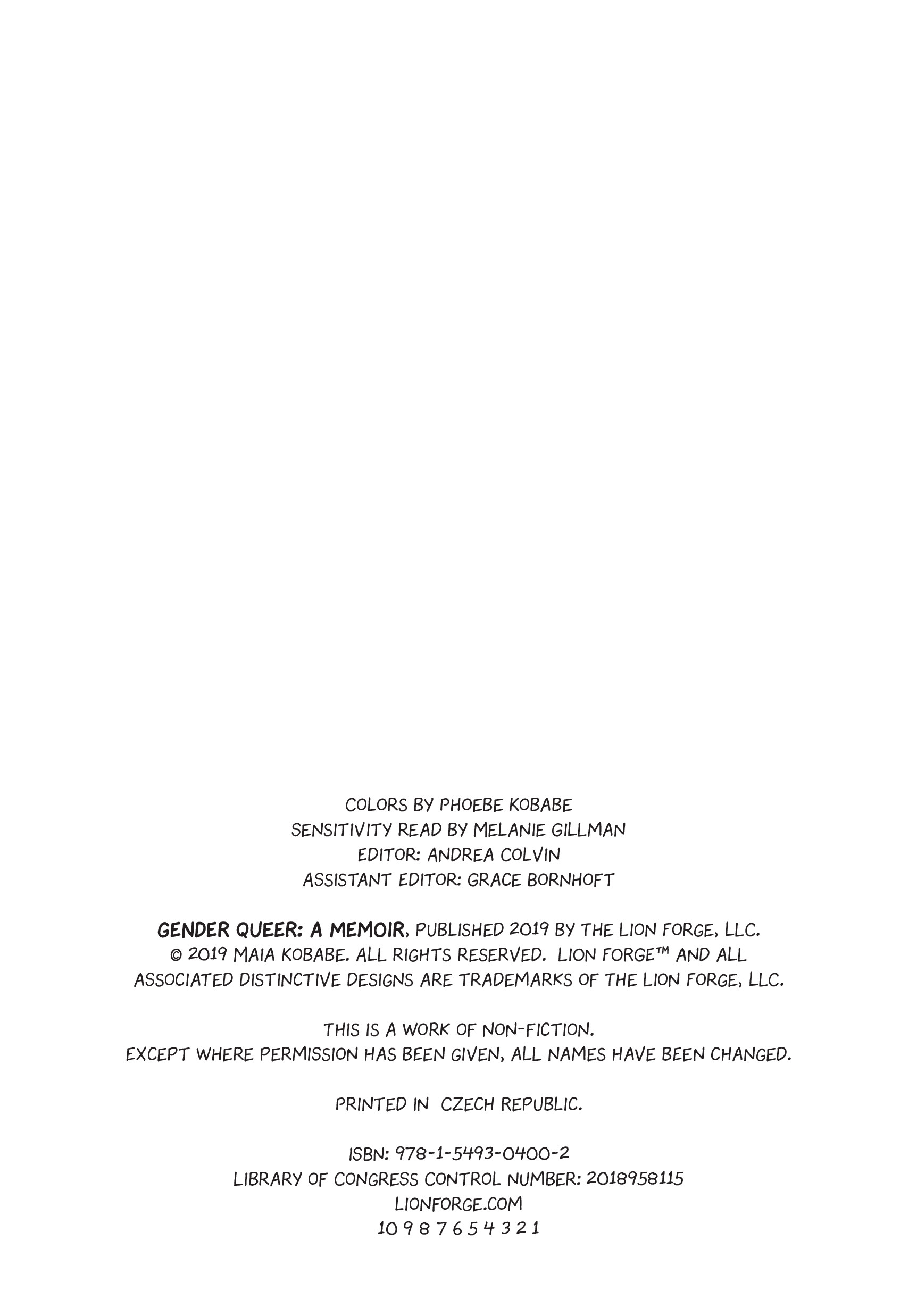 Read online Gender Queer: A Memoir comic -  Issue # TPB (Part 1) - 3