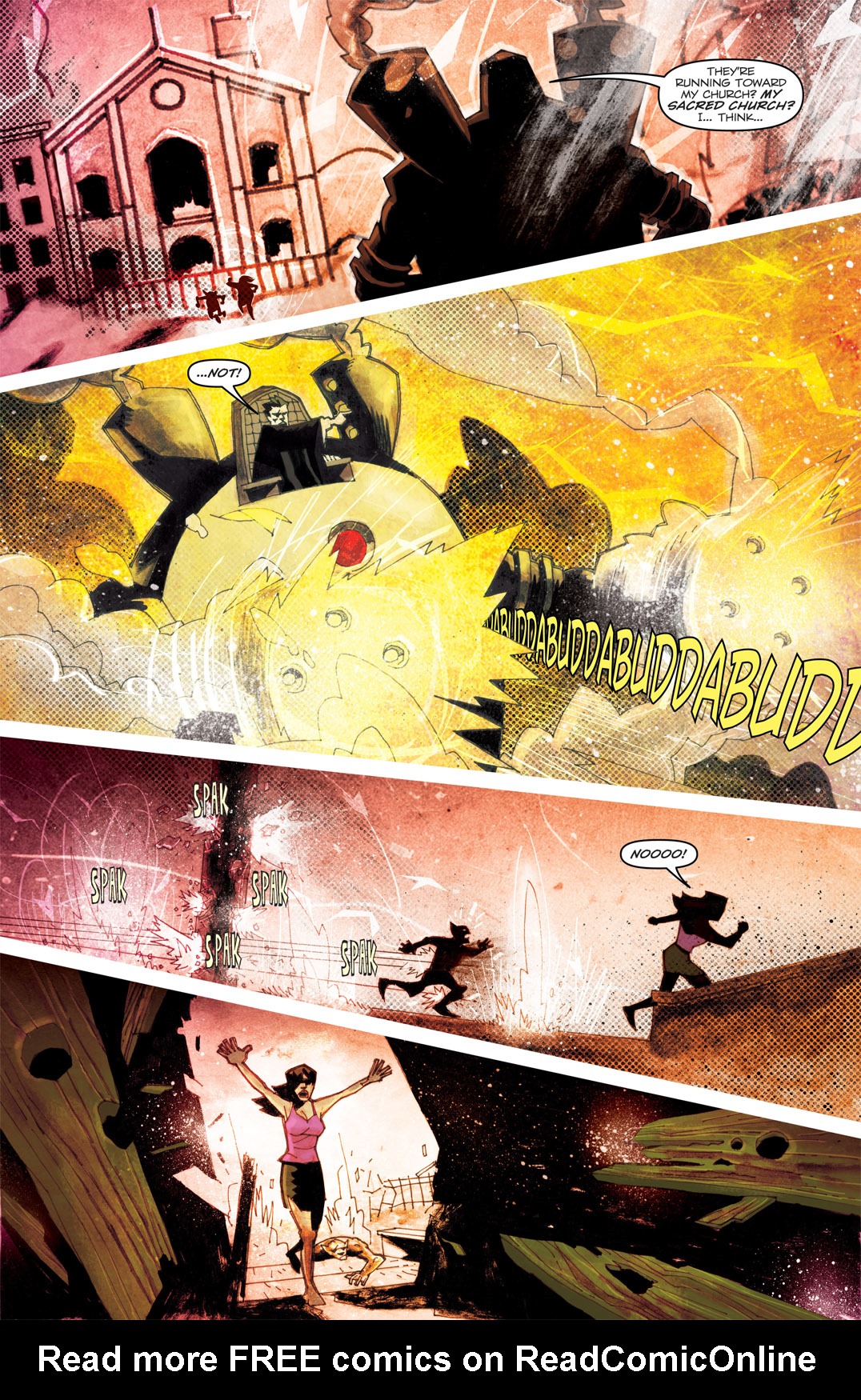 Read online Zombies vs Robots: Undercity comic -  Issue #4 - 18
