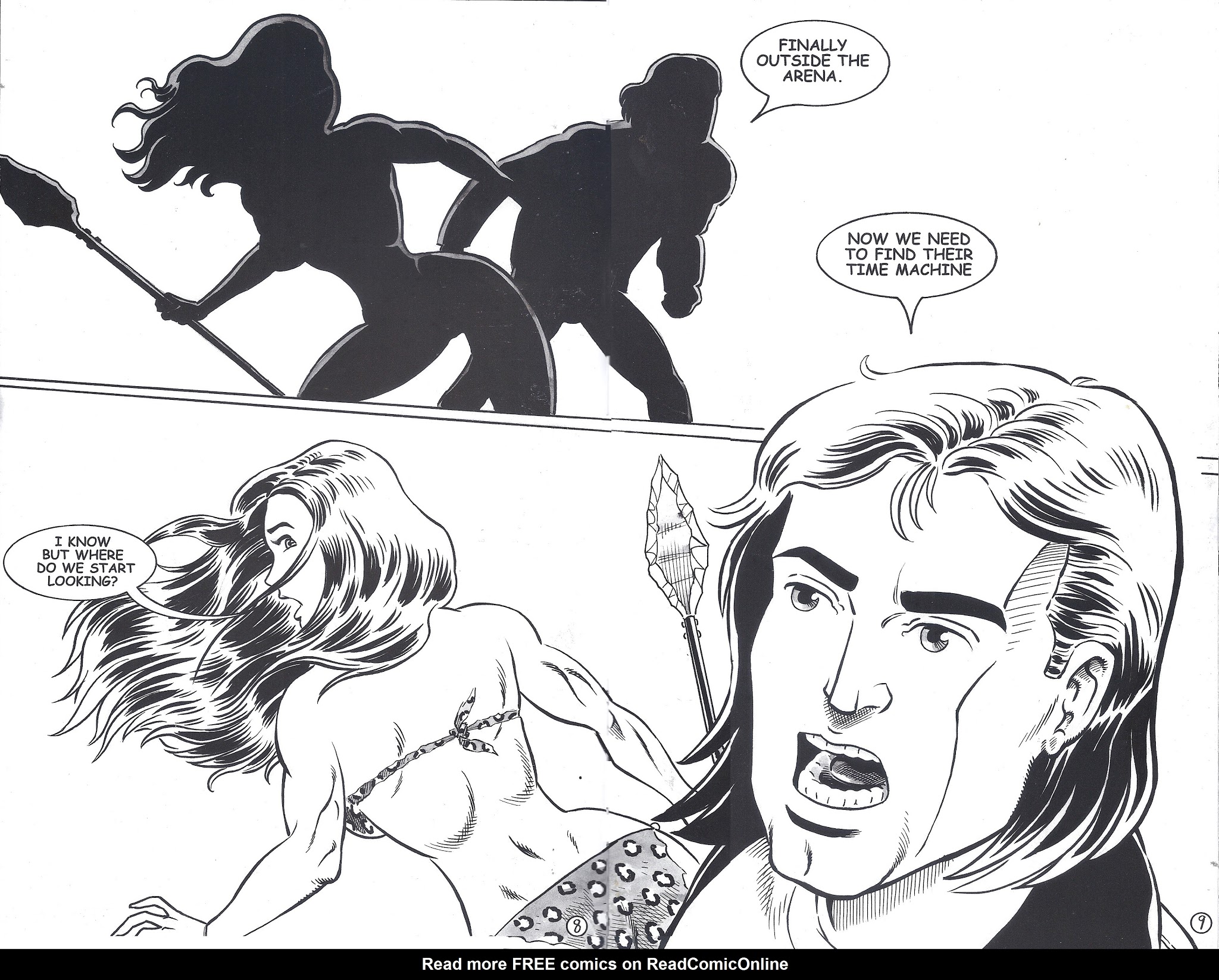 Read online Cavewoman: Shattered Time comic -  Issue # Full - 15