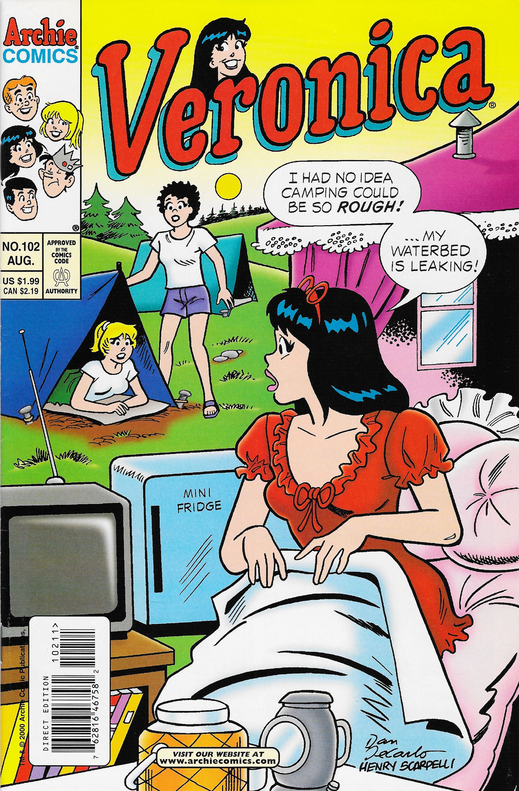 Read online Veronica comic -  Issue #102 - 1