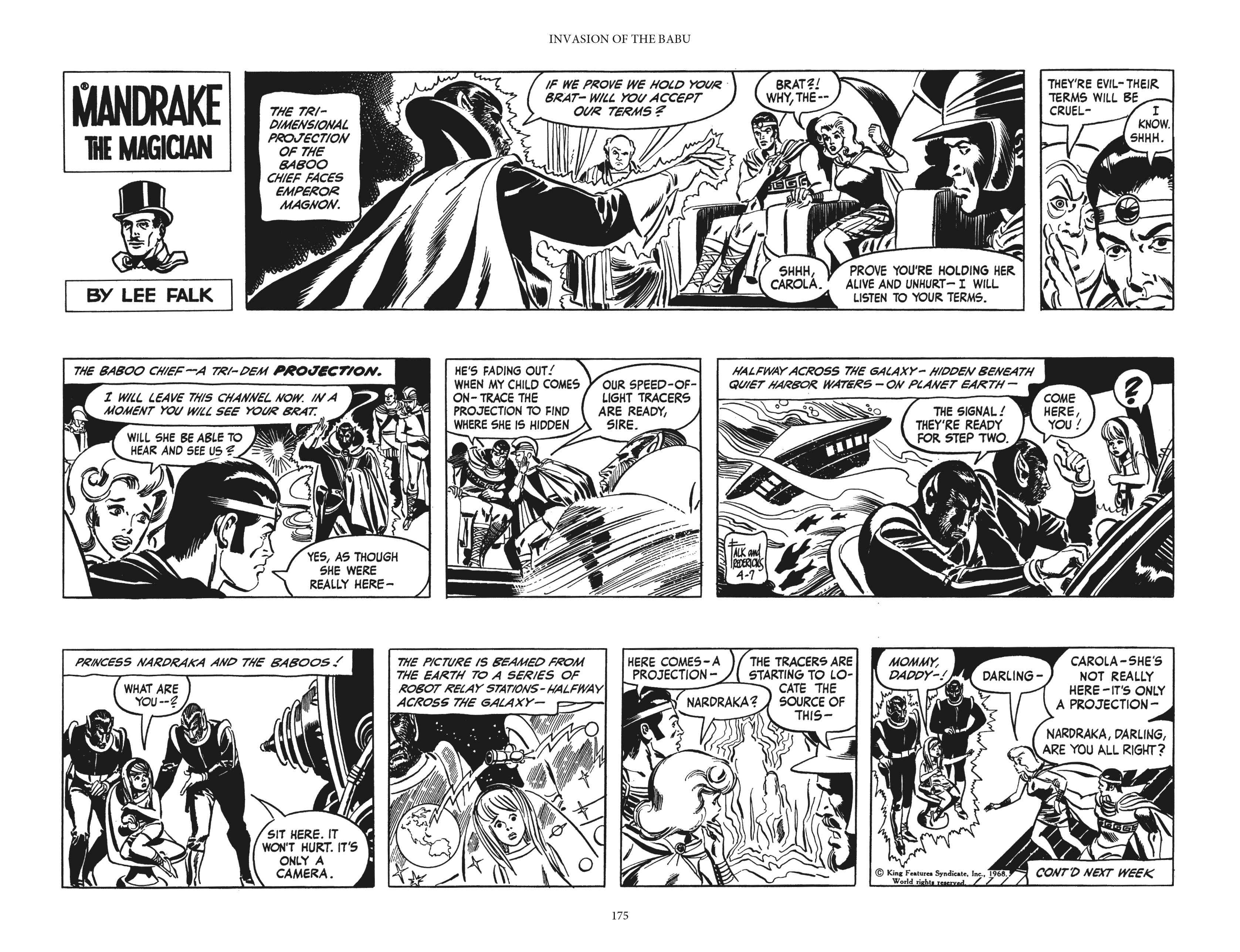 Read online Mandrake the Magician: The Fred Fredricks Sundays comic -  Issue # TPB (Part 2) - 76