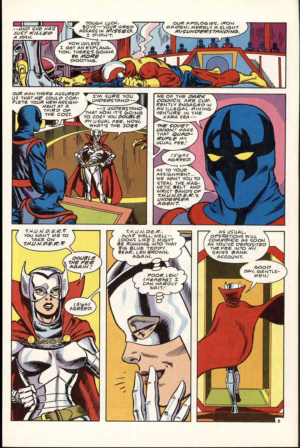 Read online Wally Wood's T.H.U.N.D.E.R. Agents comic -  Issue #3 - 4
