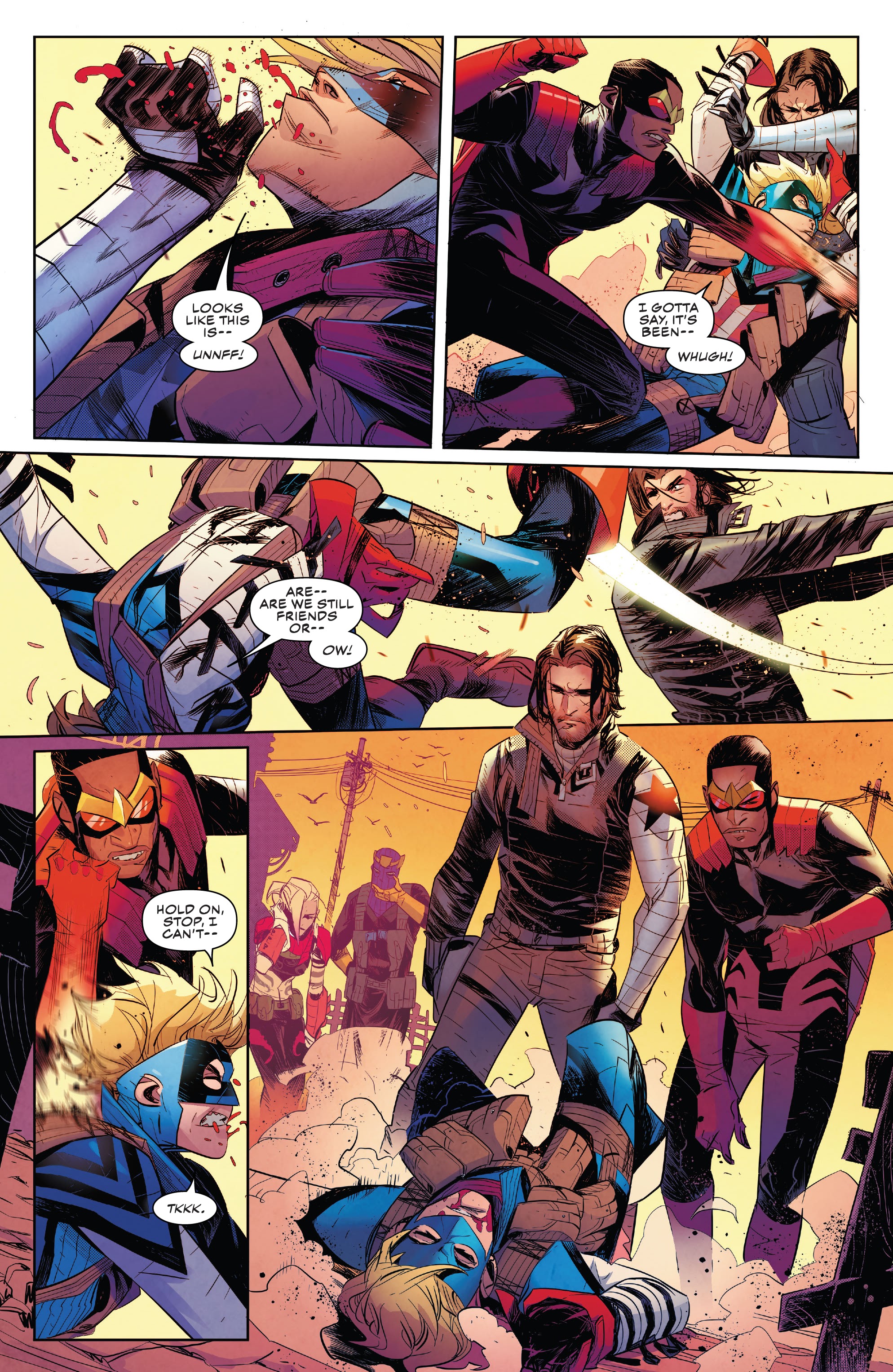 Read online Falcon & Winter Soldier comic -  Issue #5 - 16