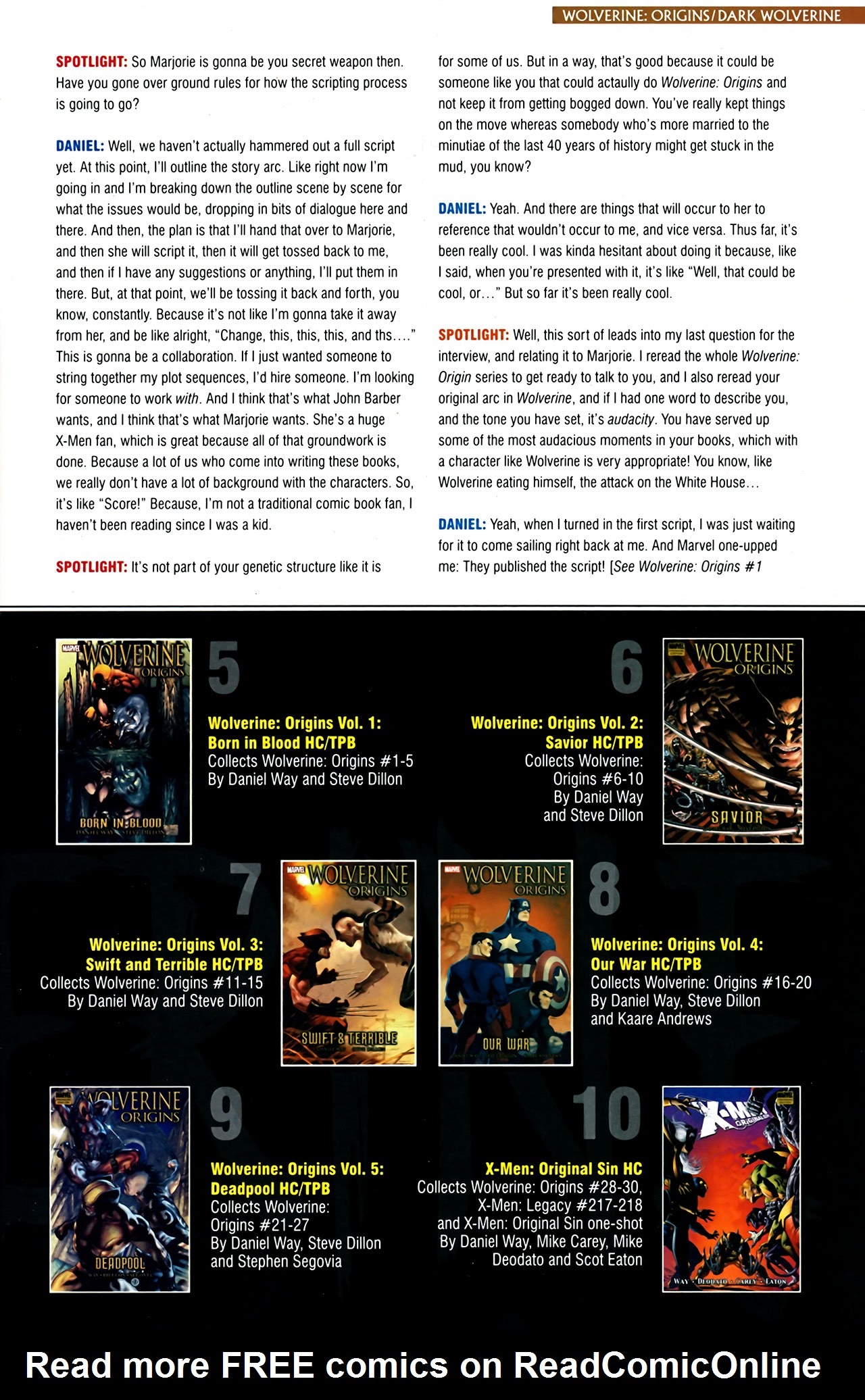 Read online Marvel Spotlight: Wolverine comic -  Issue # Full - 10