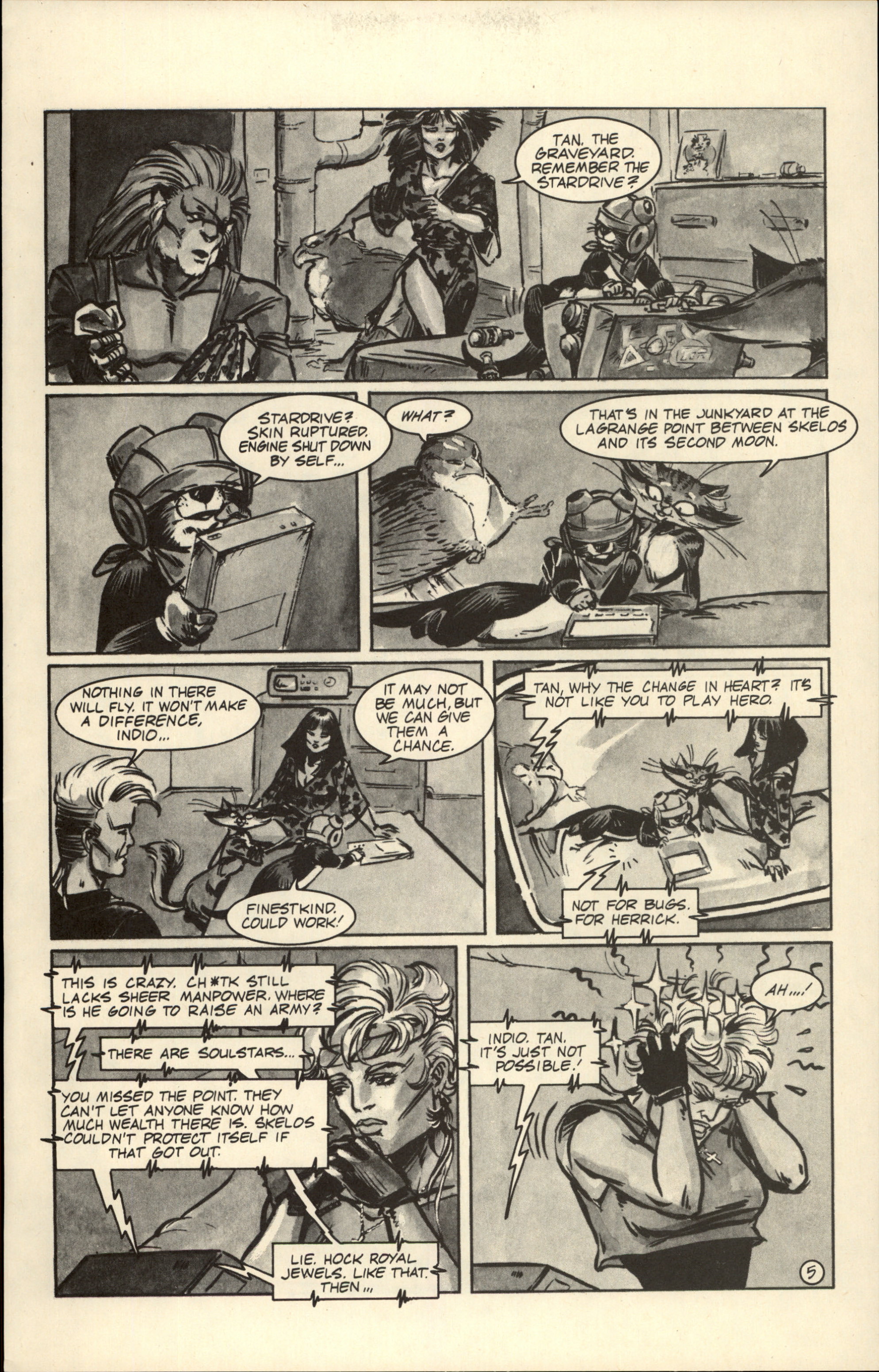 Read online Fusion (1987) comic -  Issue #4 - 7