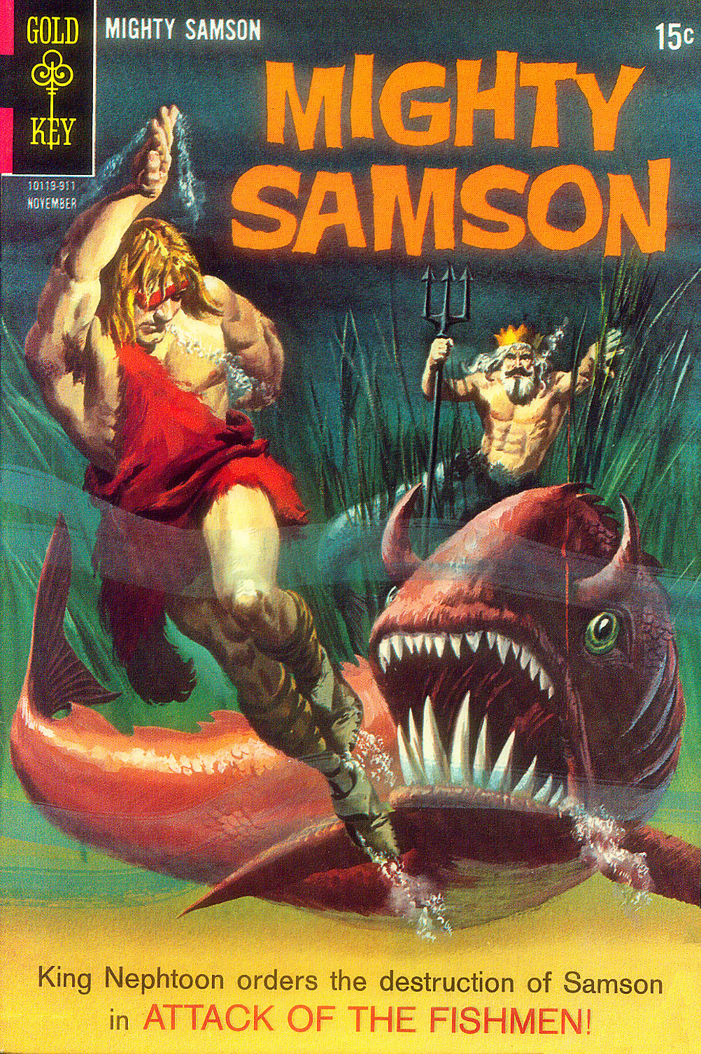 Read online Mighty Samson (1964) comic -  Issue #20 - 2