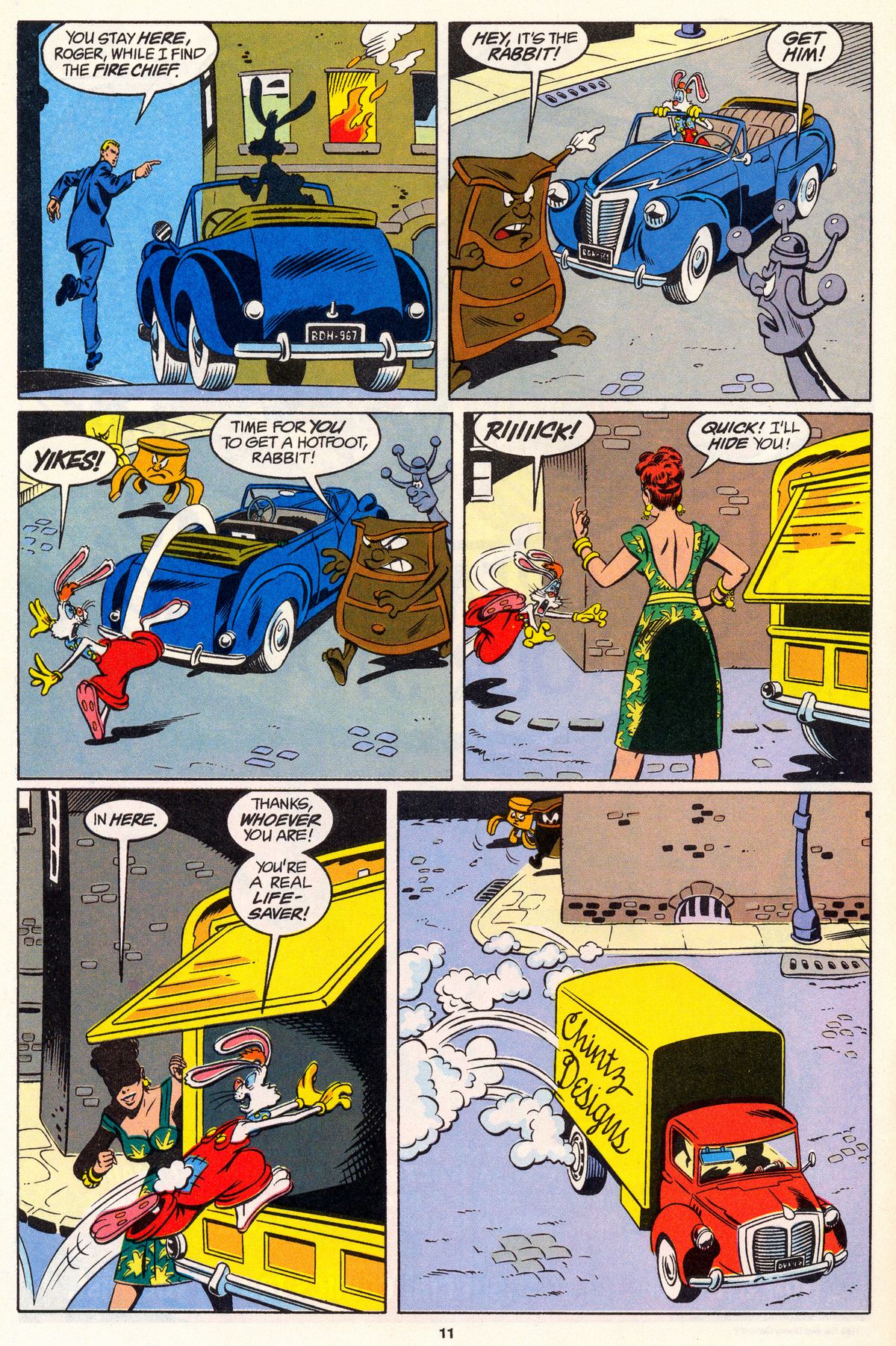 Read online Roger Rabbit comic -  Issue #9 - 16