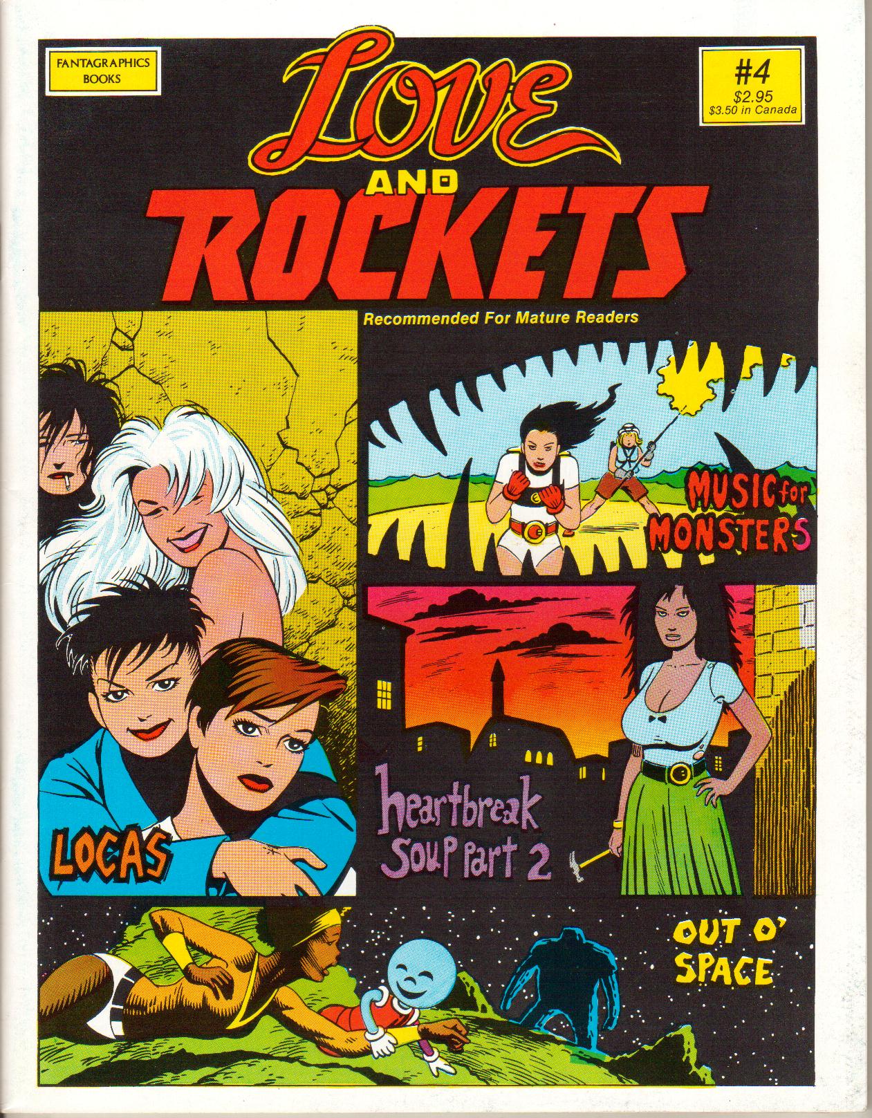 Read online Love and Rockets (1982) comic -  Issue #4 - 1