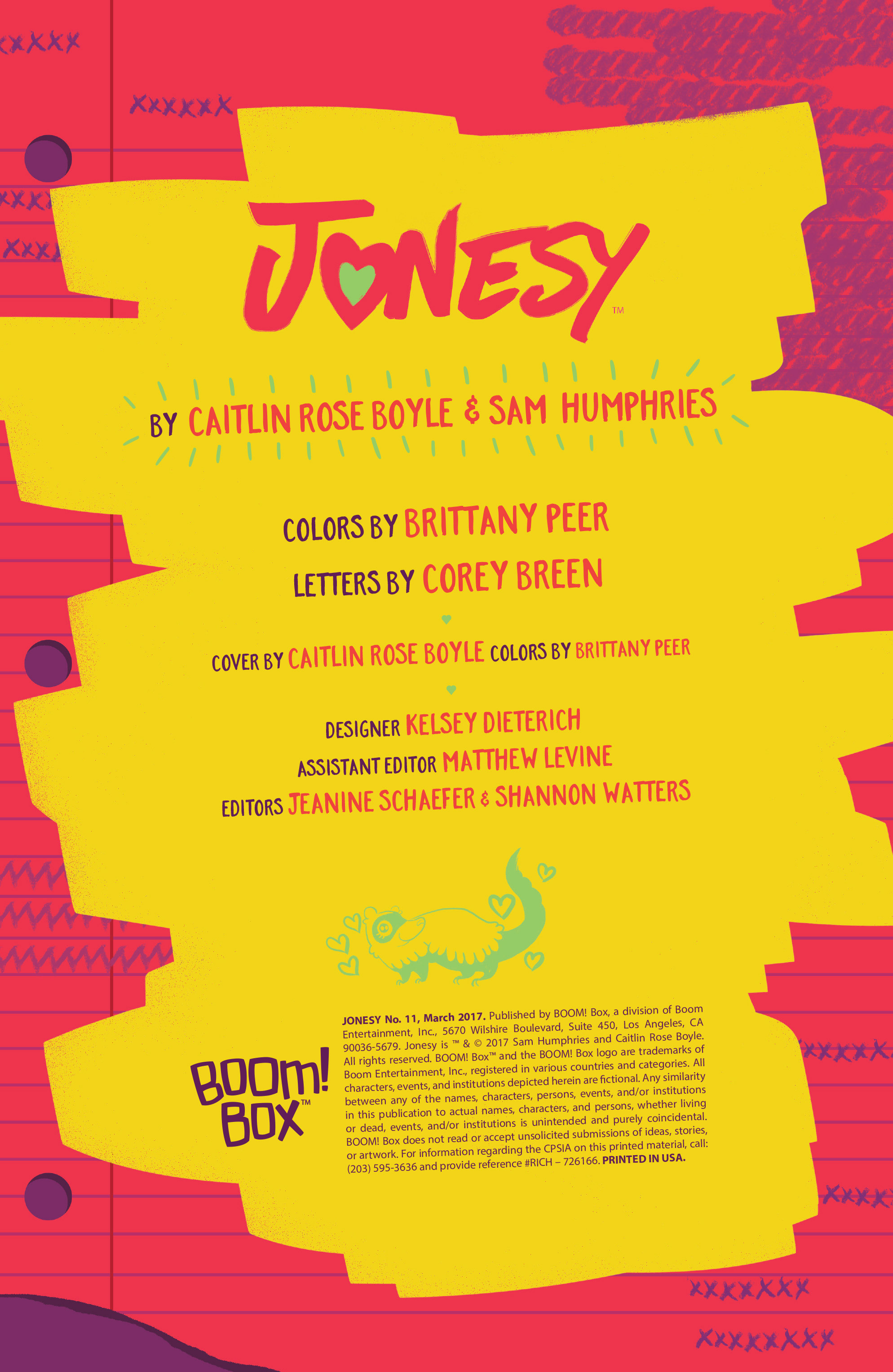 Read online Jonesy comic -  Issue #11 - 2