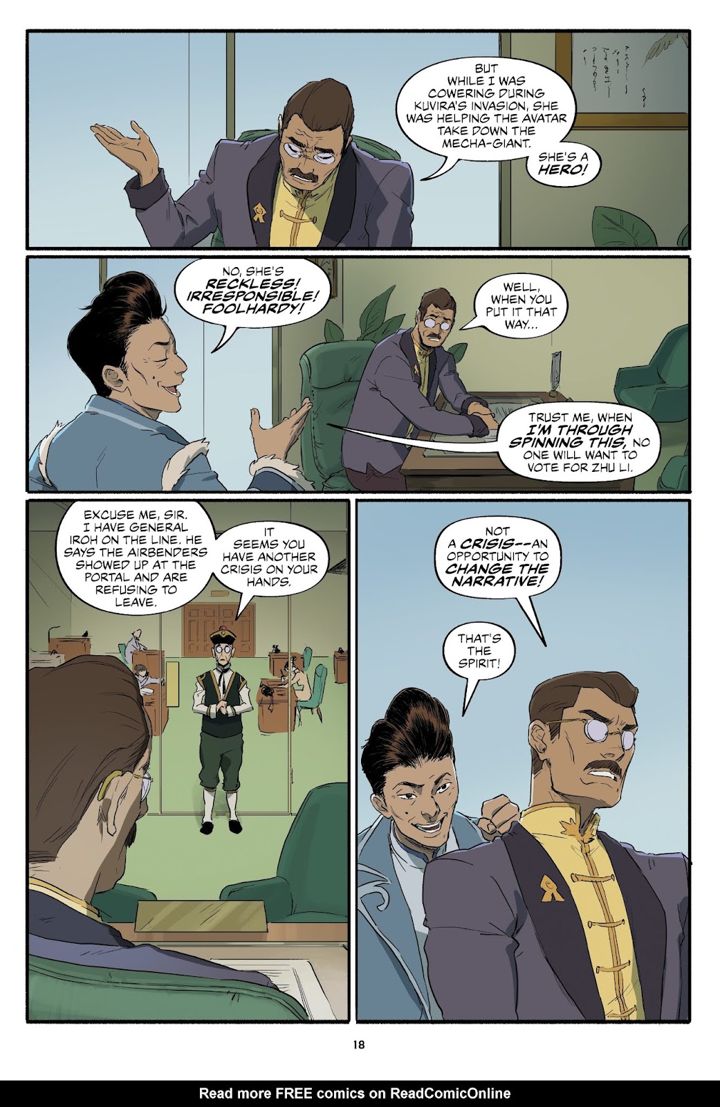 Nickelodeon The Legend of Korra – Turf Wars issue 3 - Page 19