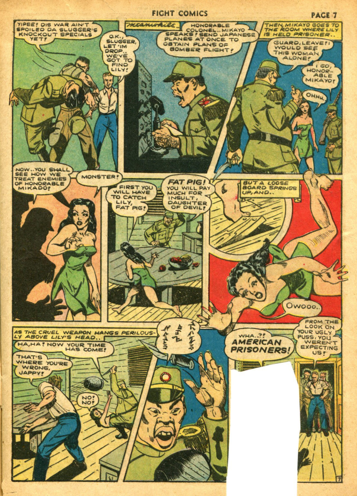 Read online Fight Comics comic -  Issue #22 - 9