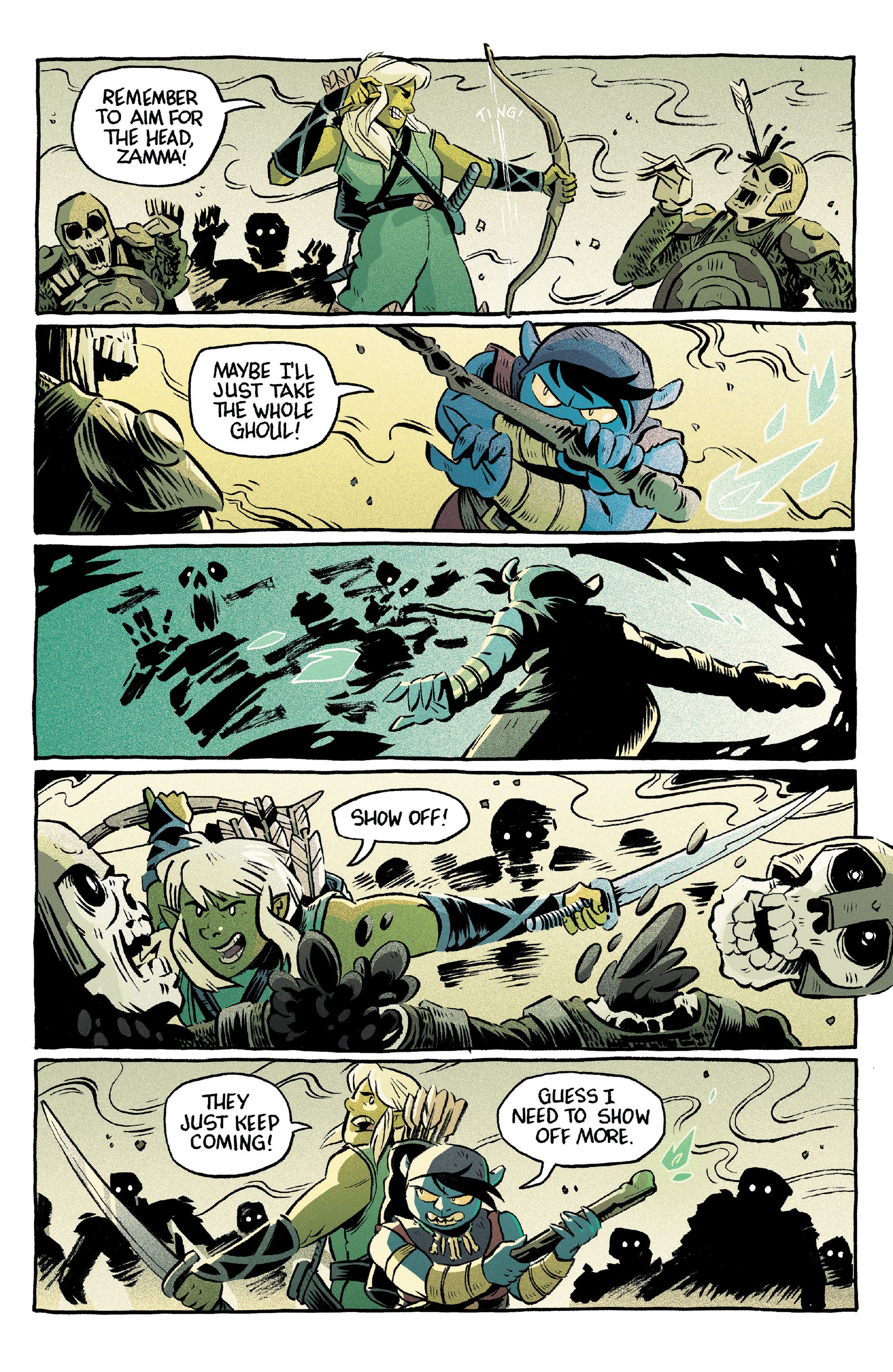 Read online ORCS! comic -  Issue #2 - 32