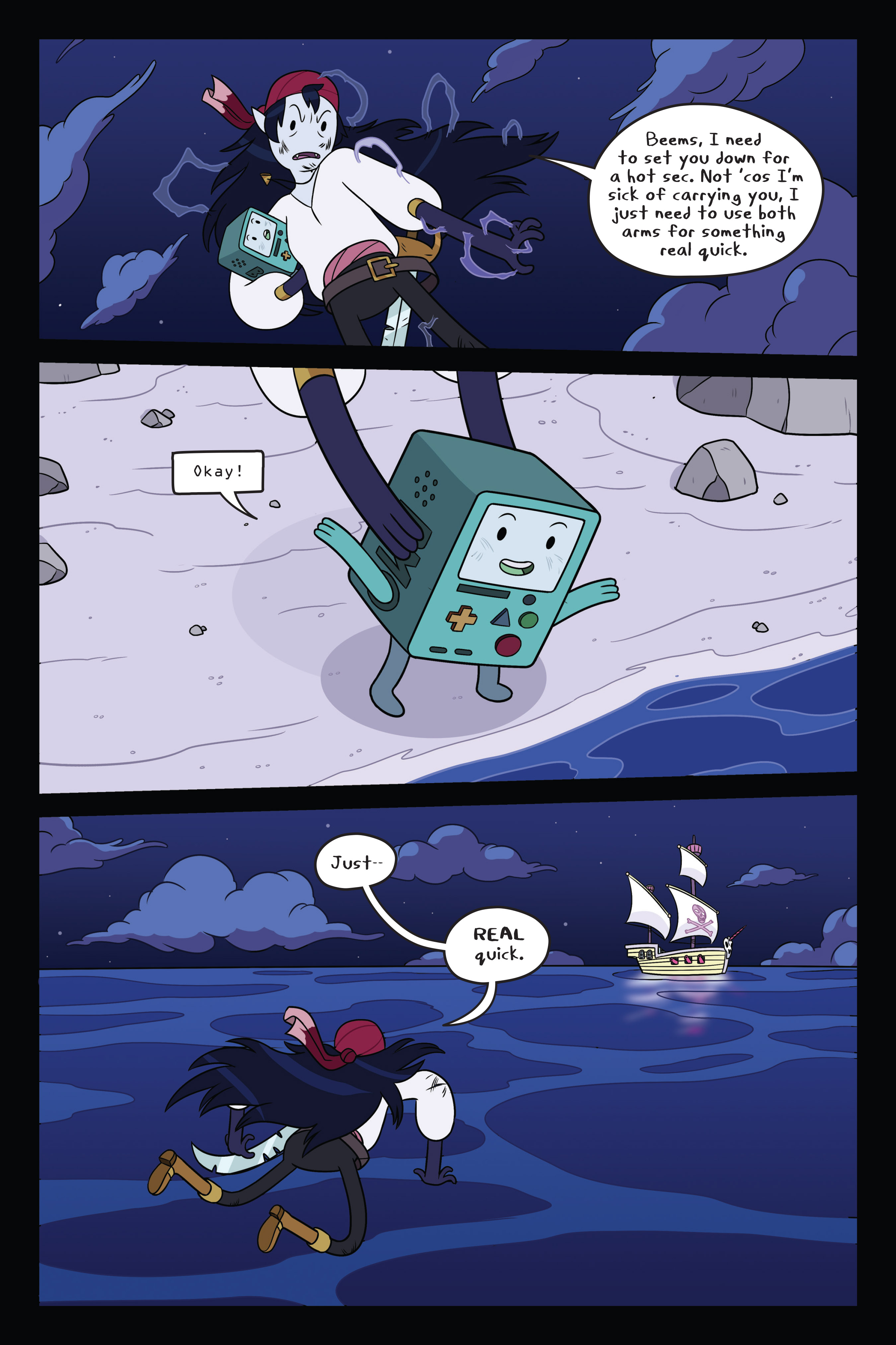 Read online Adventure Time: Marceline the Pirate Queen comic -  Issue # TPB - 132