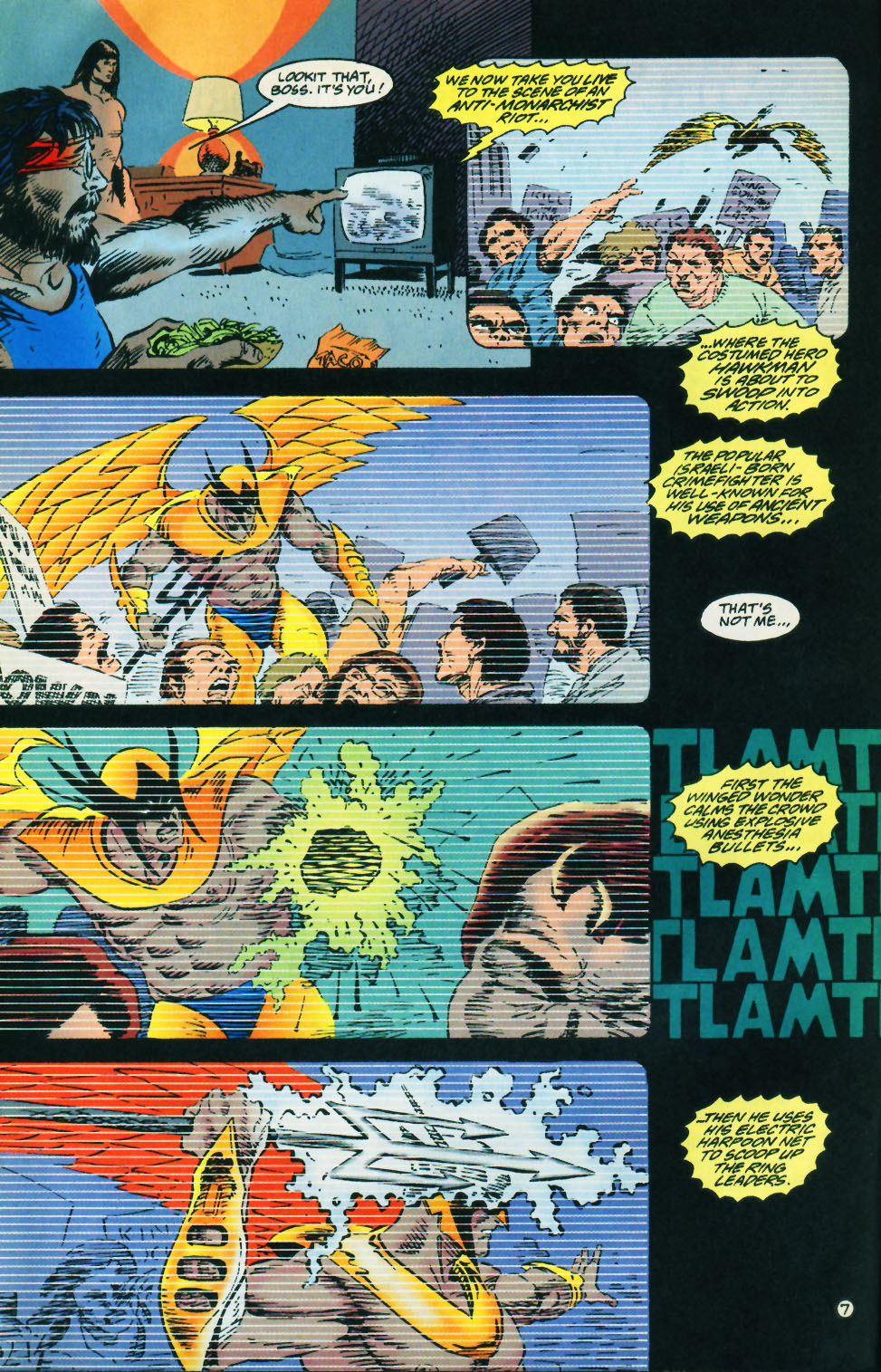 Hawkman (1993) Issue #13 #16 - English 8