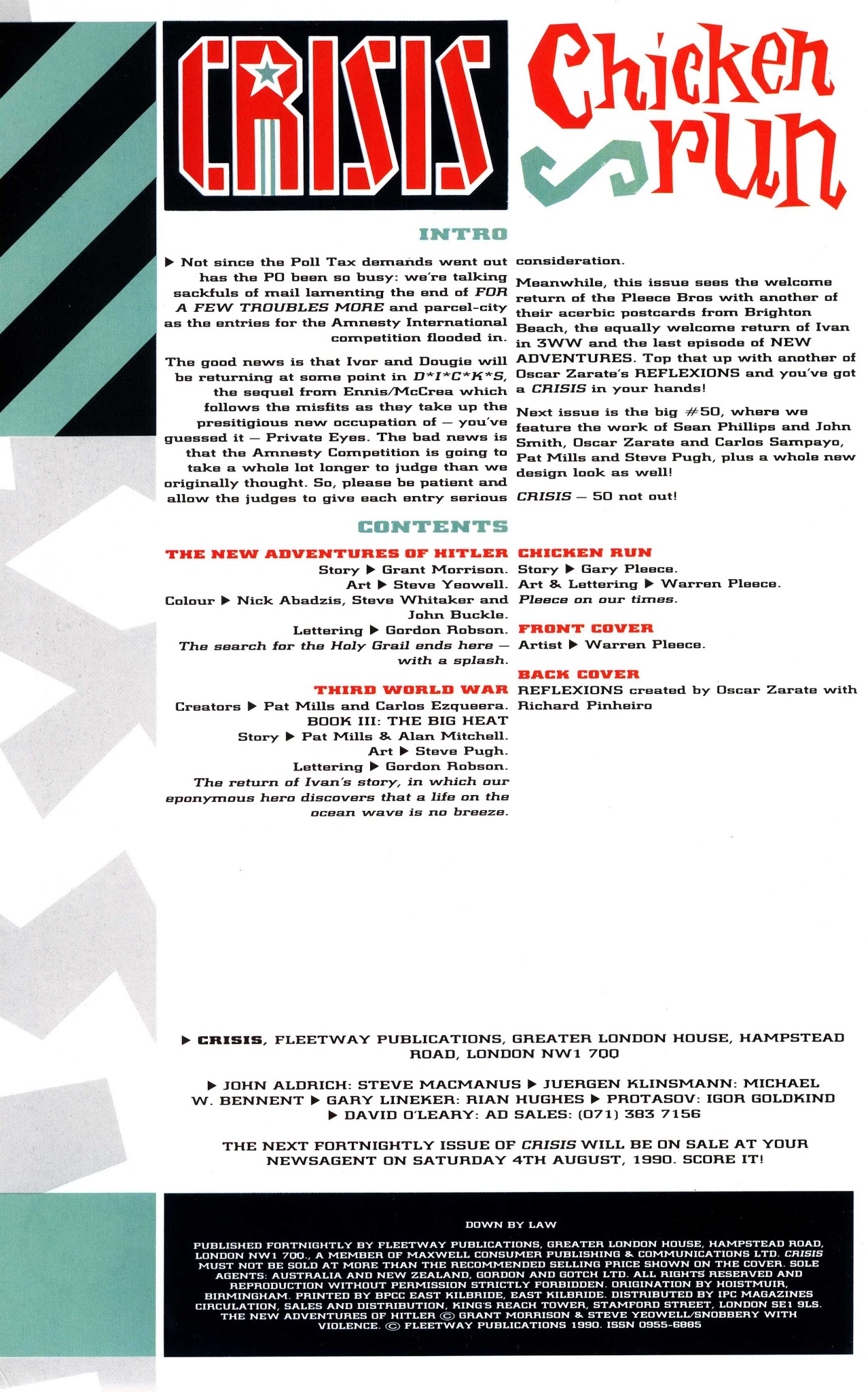 Read online Crisis comic -  Issue #49 - 2