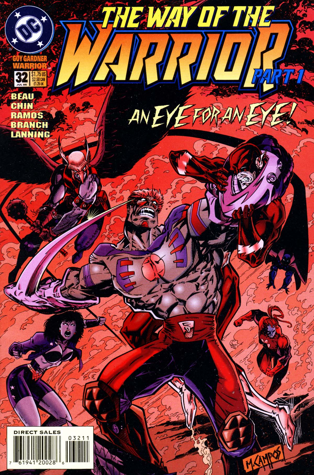 Read online Justice League America comic -  Issue #100b - 1