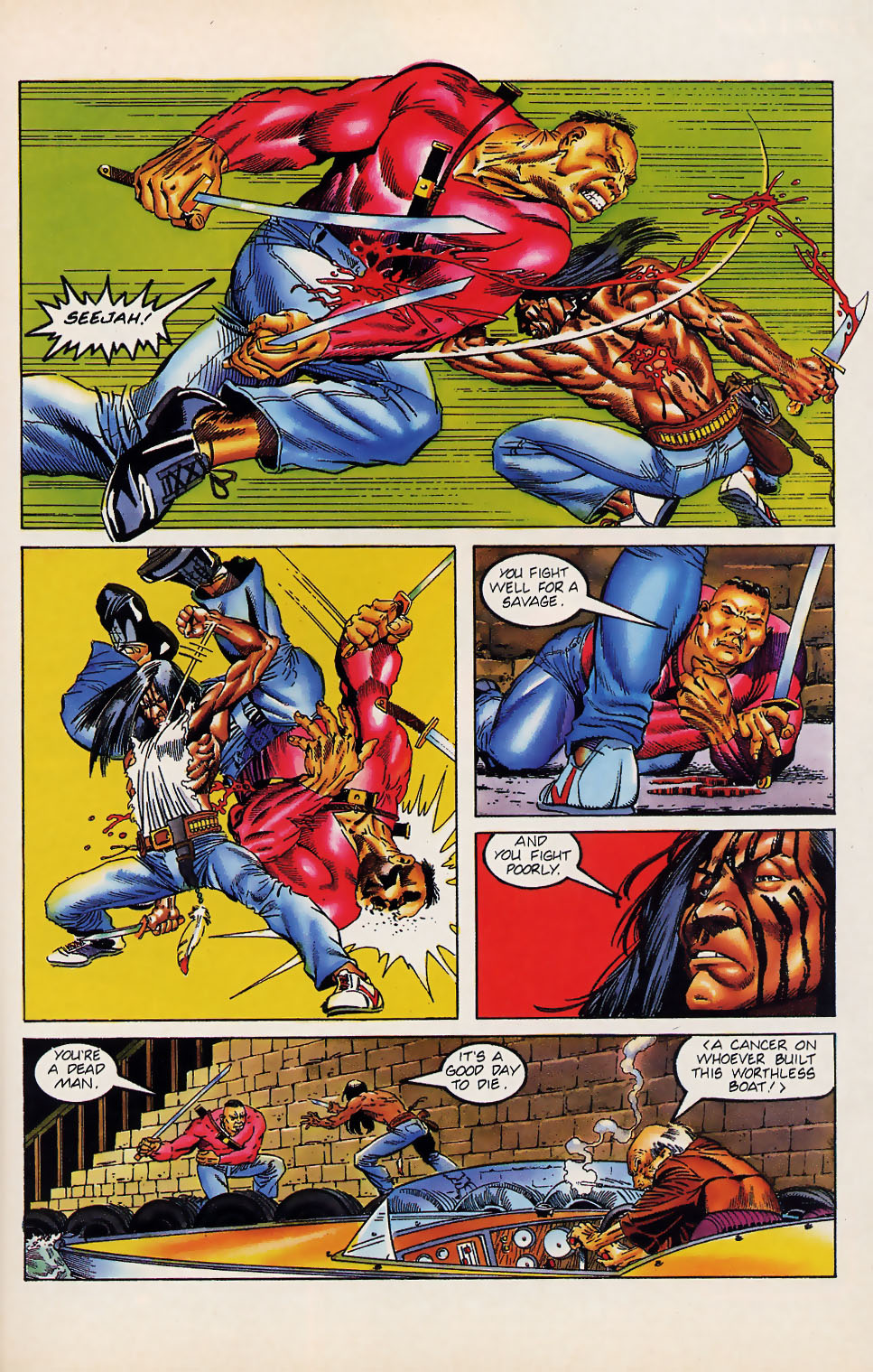 Read online Turok, Dinosaur Hunter (1993) comic -  Issue #12 - 16