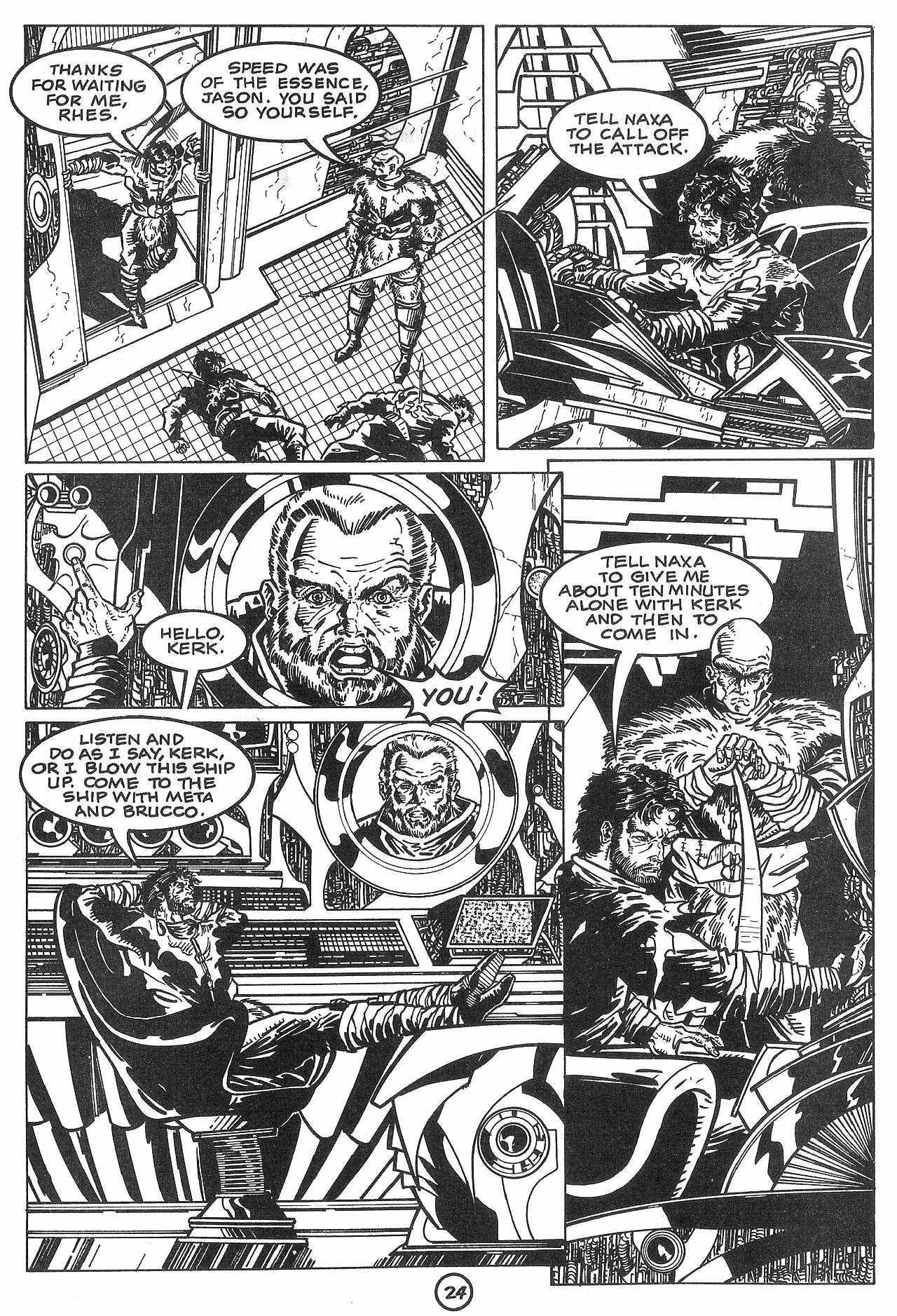 Read online Deathworld comic -  Issue #4 - 25