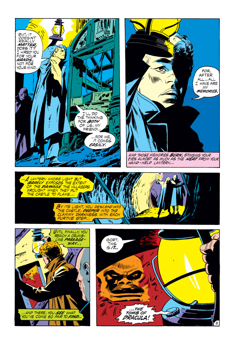 Read online Tomb of Dracula (1972) comic -  Issue #2 - 3