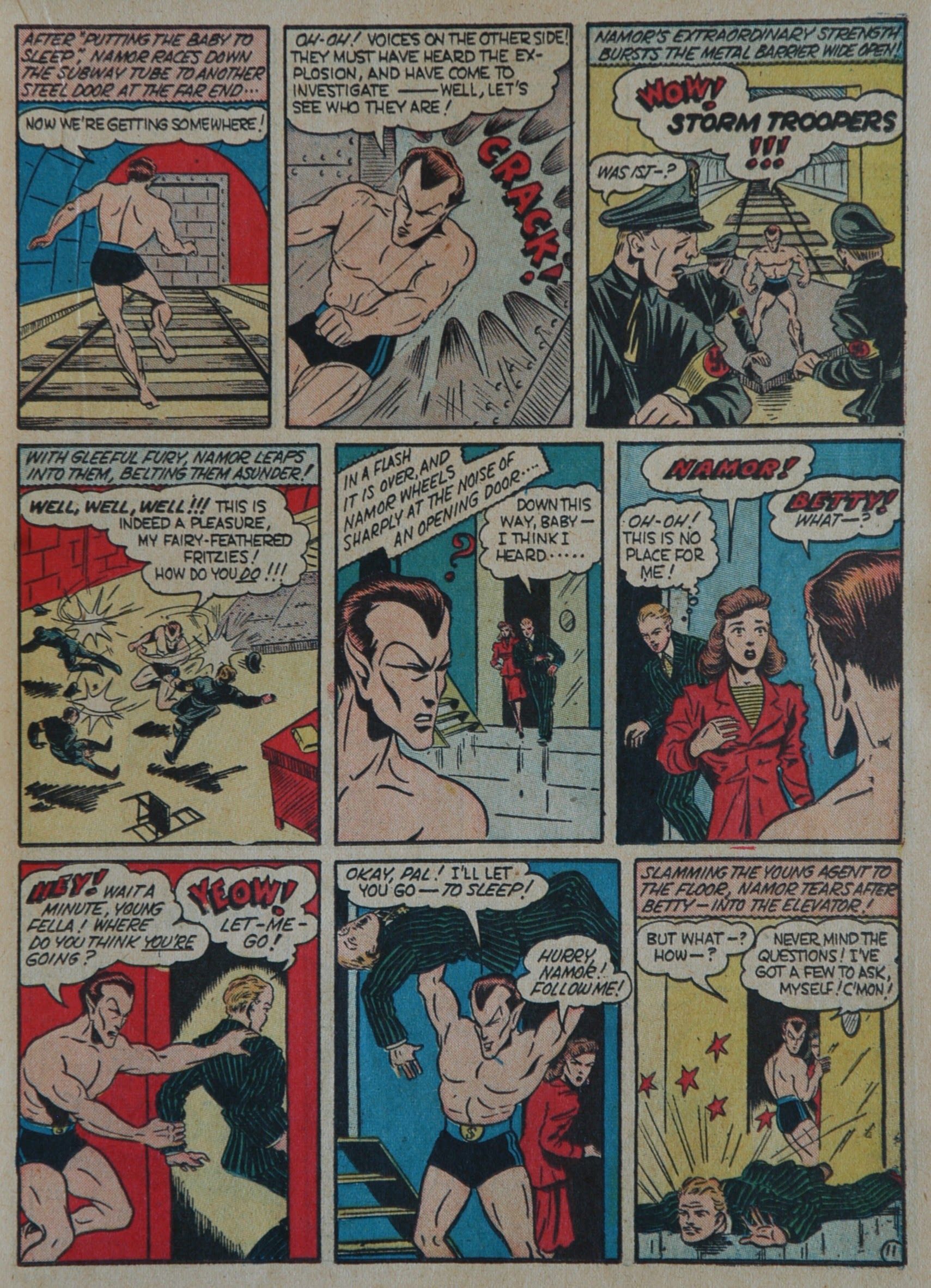 Read online Marvel Mystery Comics comic -  Issue #21 - 29