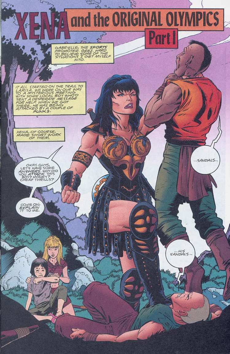 Read online Xena: Warrior Princess: And The Original Olympics comic -  Issue #1 - 3