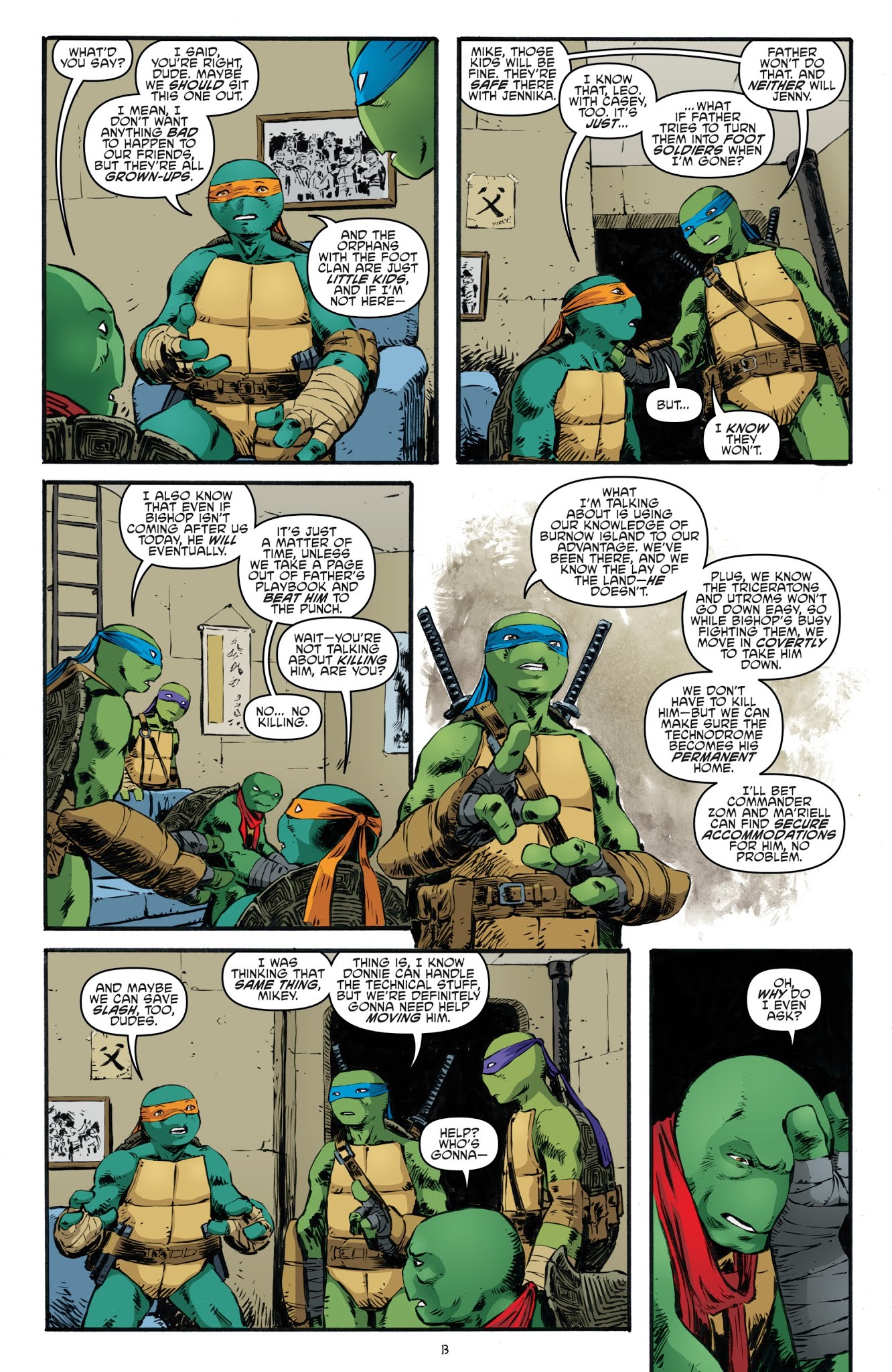 Read online Teenage Mutant Ninja Turtles (2011) comic -  Issue #86 - 15