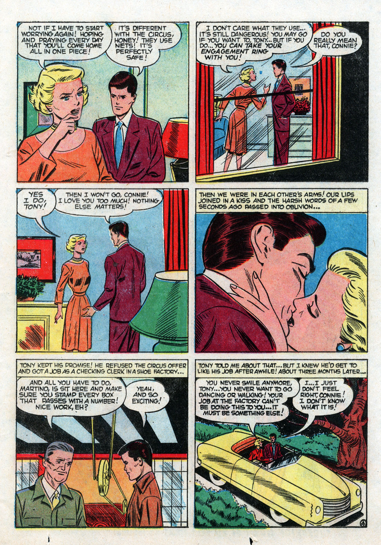 Read online Love Romances comic -  Issue #19 - 23