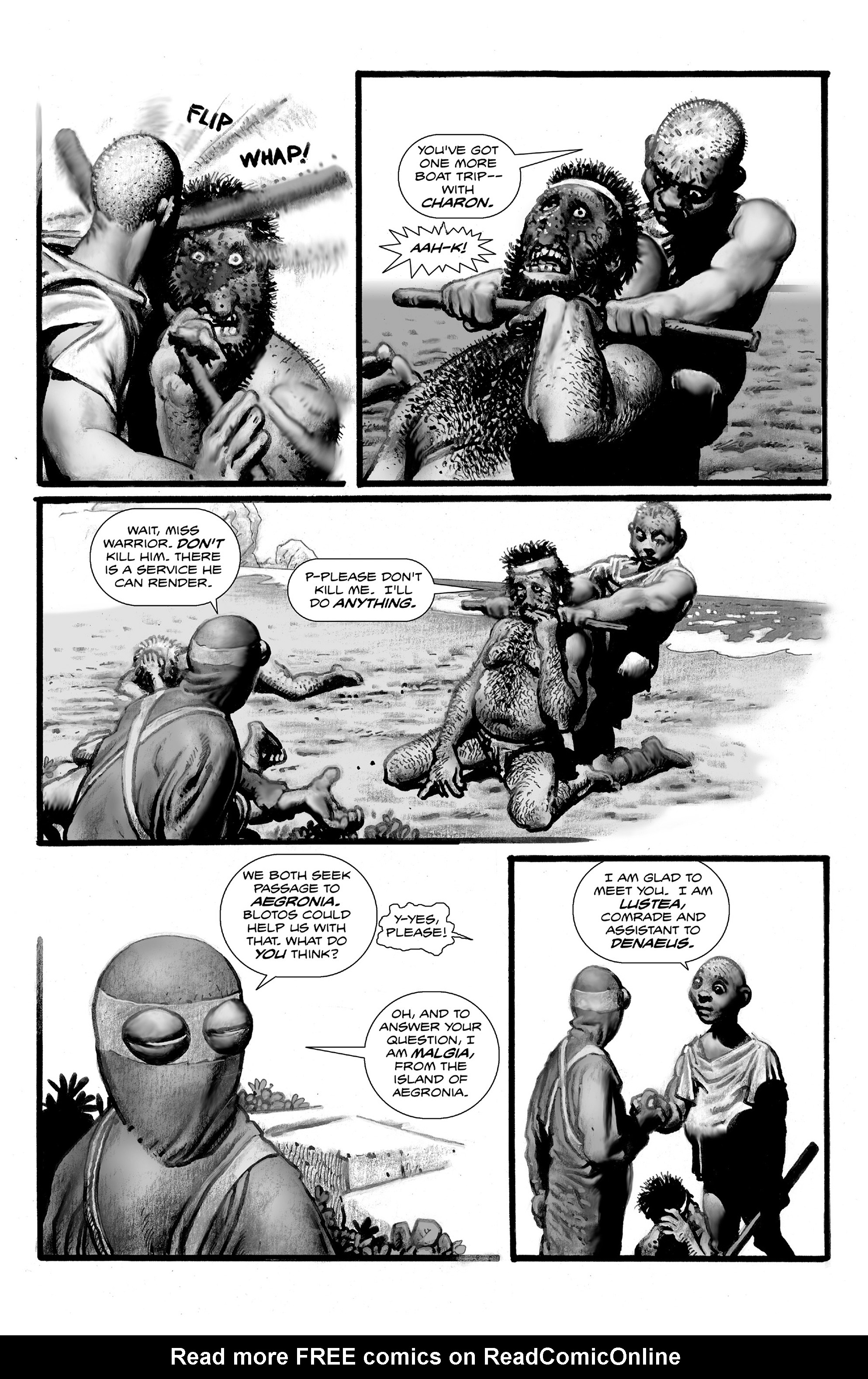 Read online Shadows on the Grave comic -  Issue #3 - 27