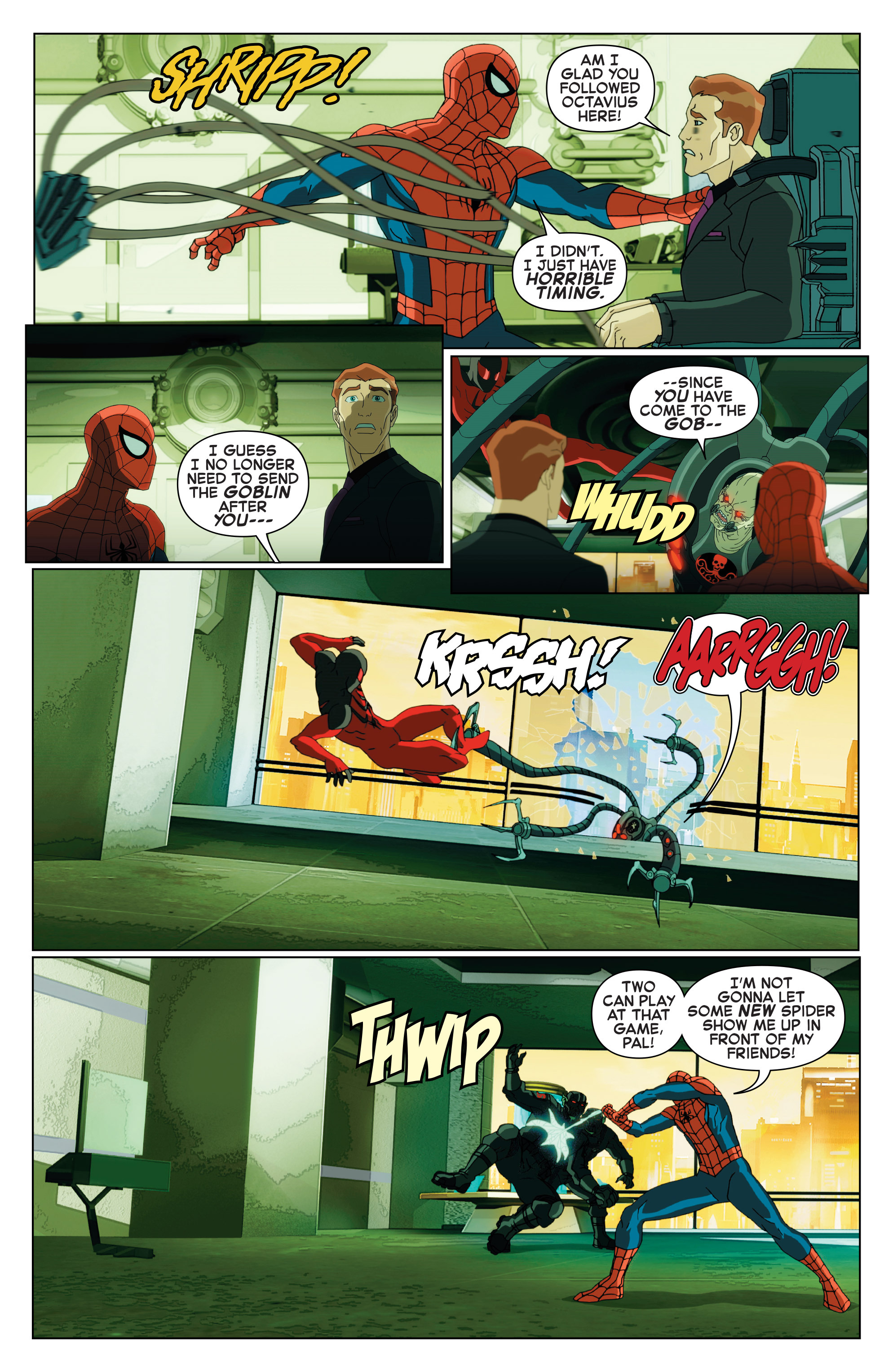 Read online Marvel Universe Ultimate Spider-Man Vs. The Sinister Six comic -  Issue #2 - 7