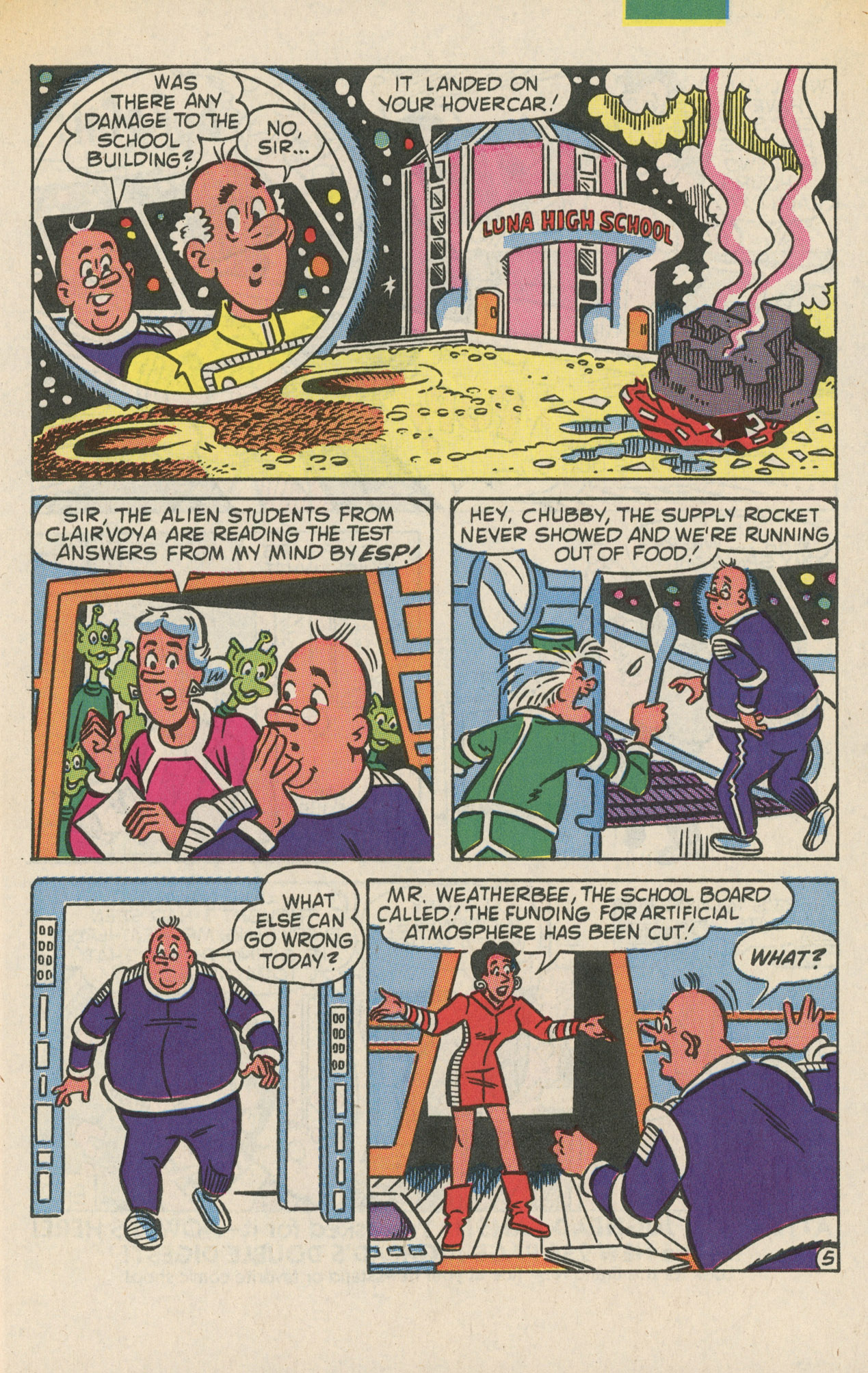 Read online Faculty Funnies comic -  Issue #5 - 7