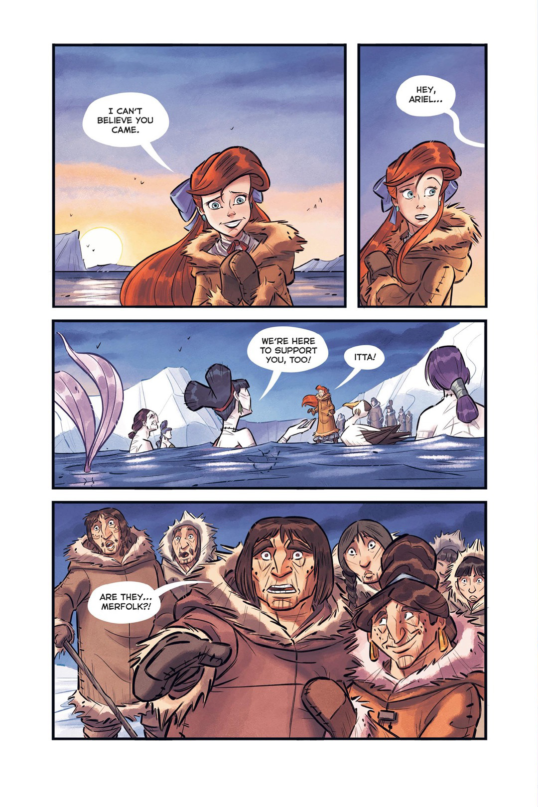 Read online Ariel and the Curse of the Sea Witches comic -  Issue # TPB - 82