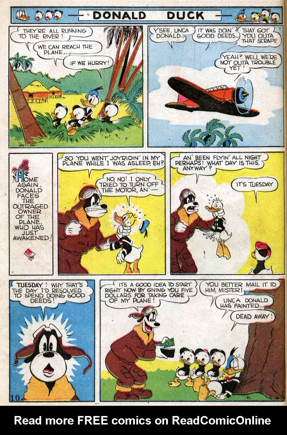 Read online Walt Disney's Comics and Stories comic -  Issue #34 - 12