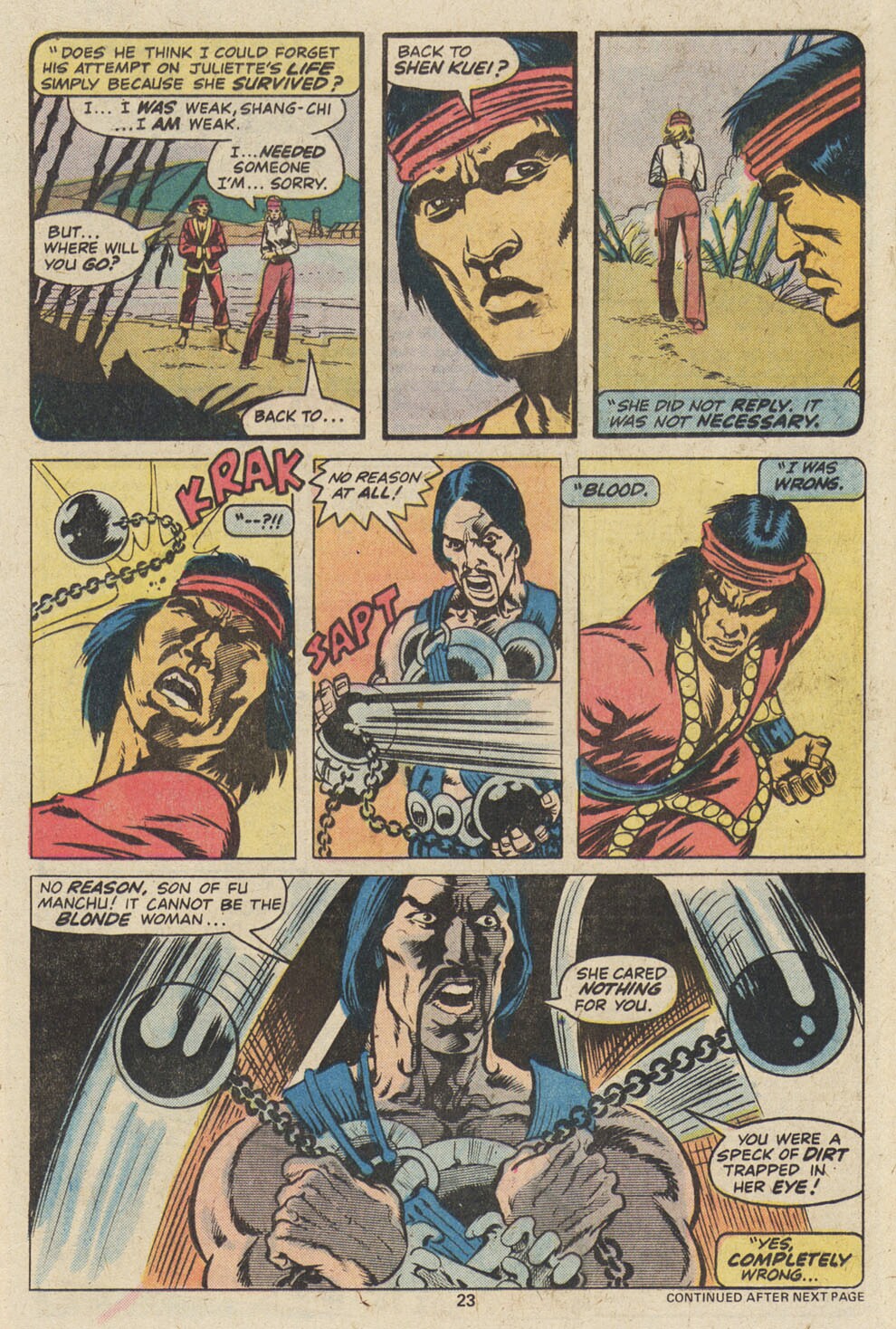 Master of Kung Fu (1974) Issue #69 #54 - English 14